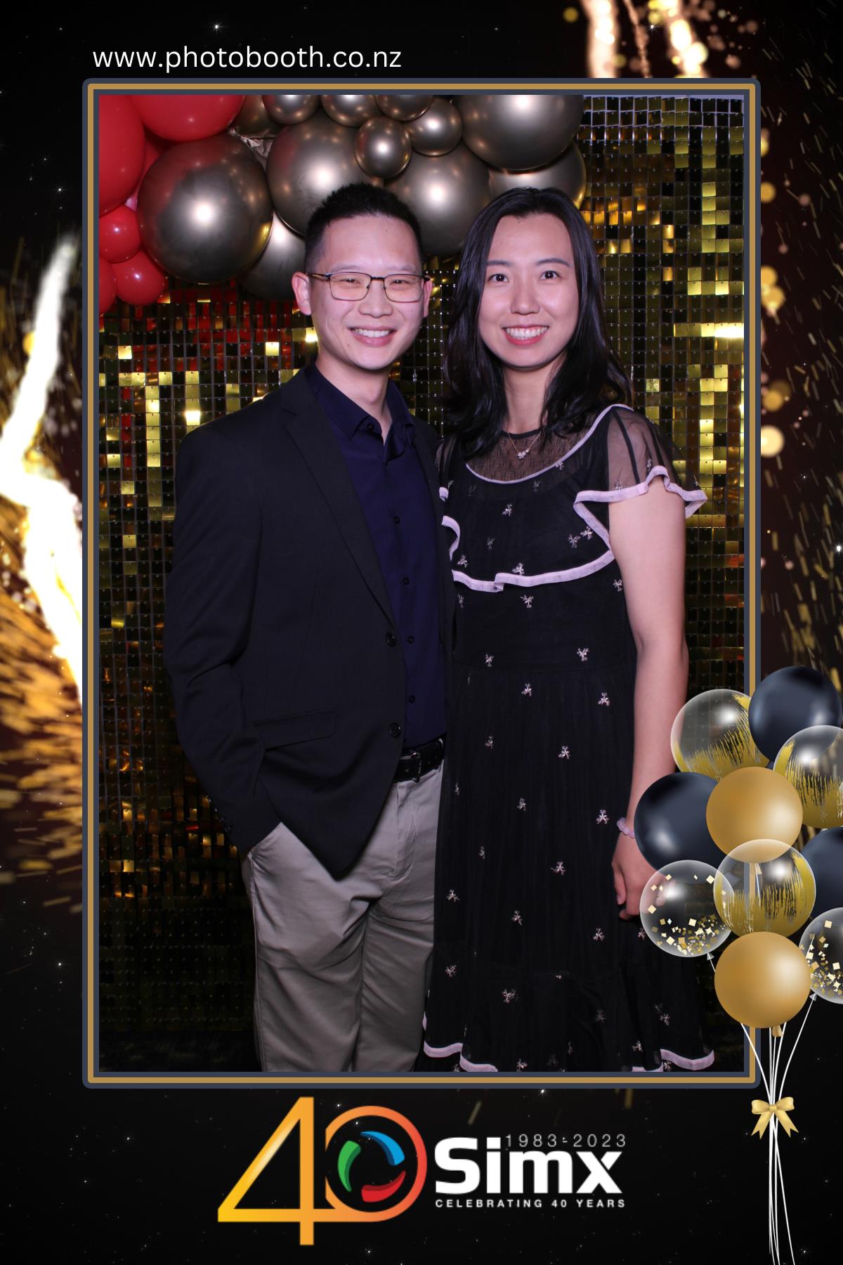 Simx 40th Year Celebration | View more photos from the event at gallery.photobooth.co.nz/u/SelfieCentral/Simx-40th-Year-Celebration