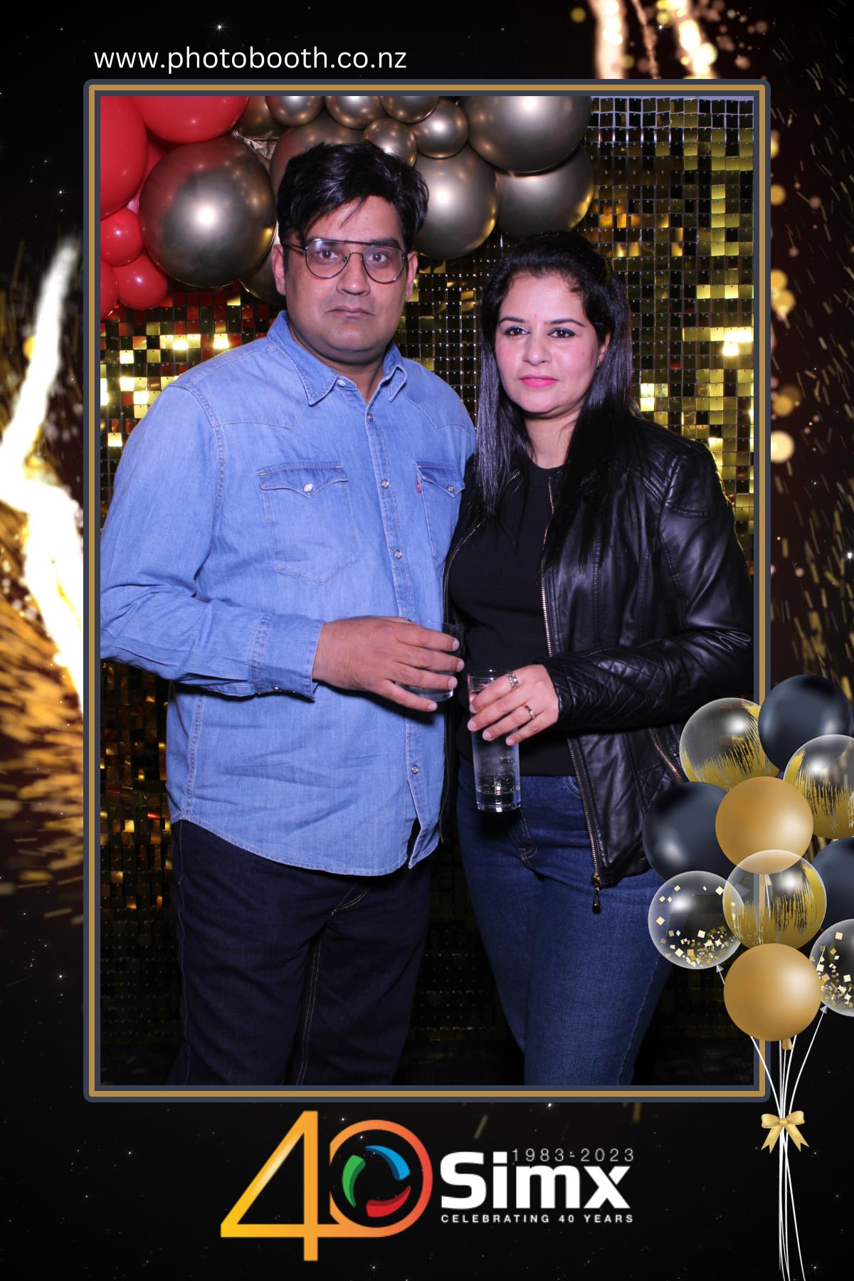Simx 40th Year Celebration | View more photos from the event at gallery.photobooth.co.nz/u/SelfieCentral/Simx-40th-Year-Celebration