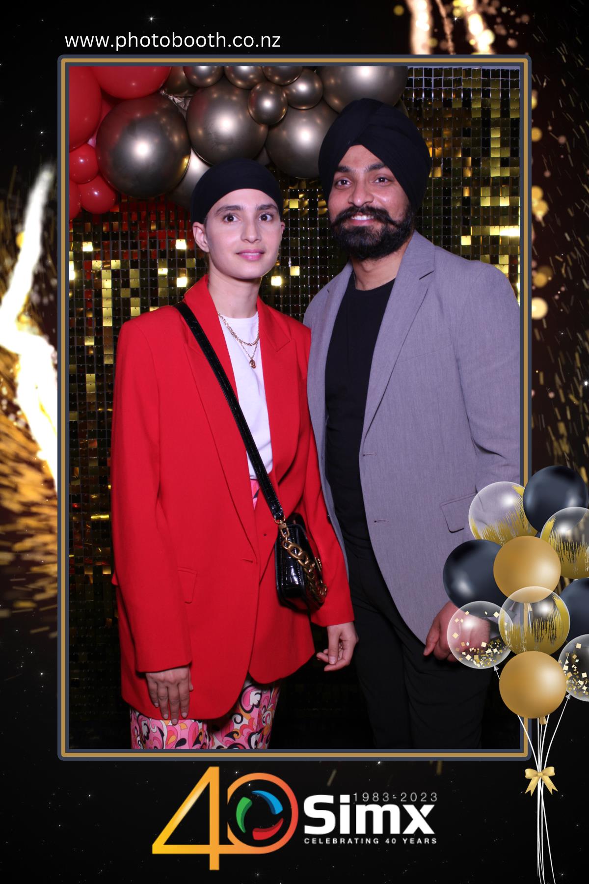 Simx 40th Year Celebration | View more photos from the event at gallery.photobooth.co.nz/u/SelfieCentral/Simx-40th-Year-Celebration