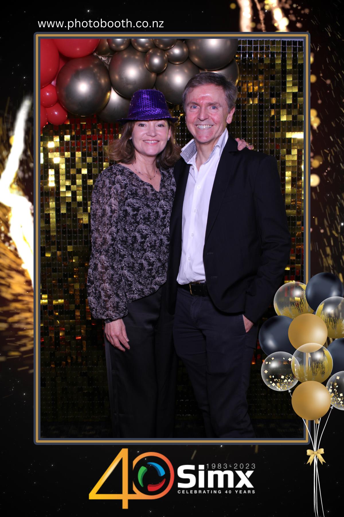Simx 40th Year Celebration | View more photos from the event at gallery.photobooth.co.nz/u/SelfieCentral/Simx-40th-Year-Celebration