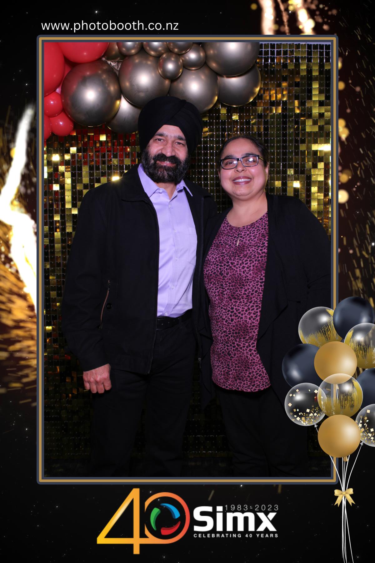 Simx 40th Year Celebration | View more photos from the event at gallery.photobooth.co.nz/u/SelfieCentral/Simx-40th-Year-Celebration