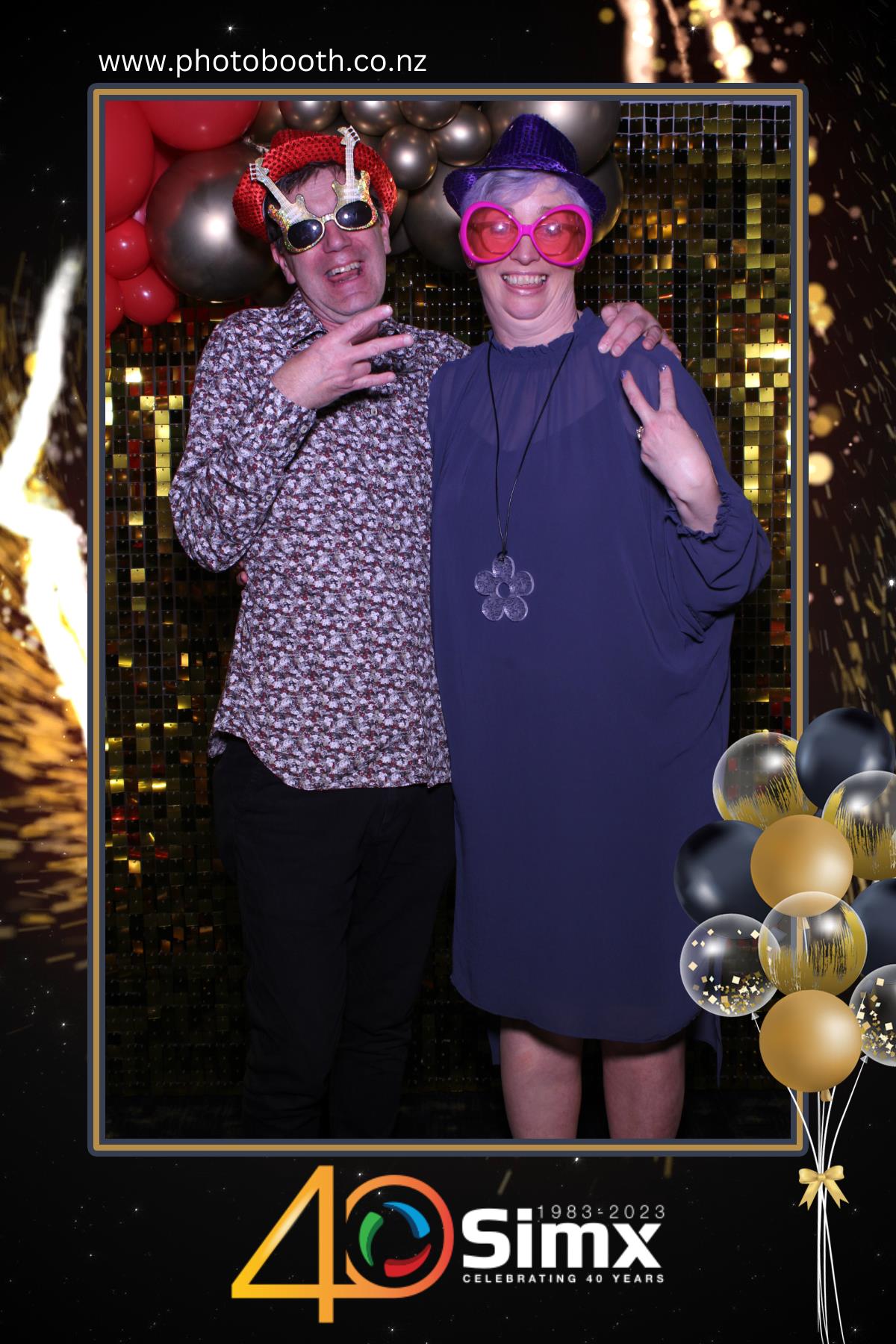 Simx 40th Year Celebration | View more photos from the event at gallery.photobooth.co.nz/u/SelfieCentral/Simx-40th-Year-Celebration