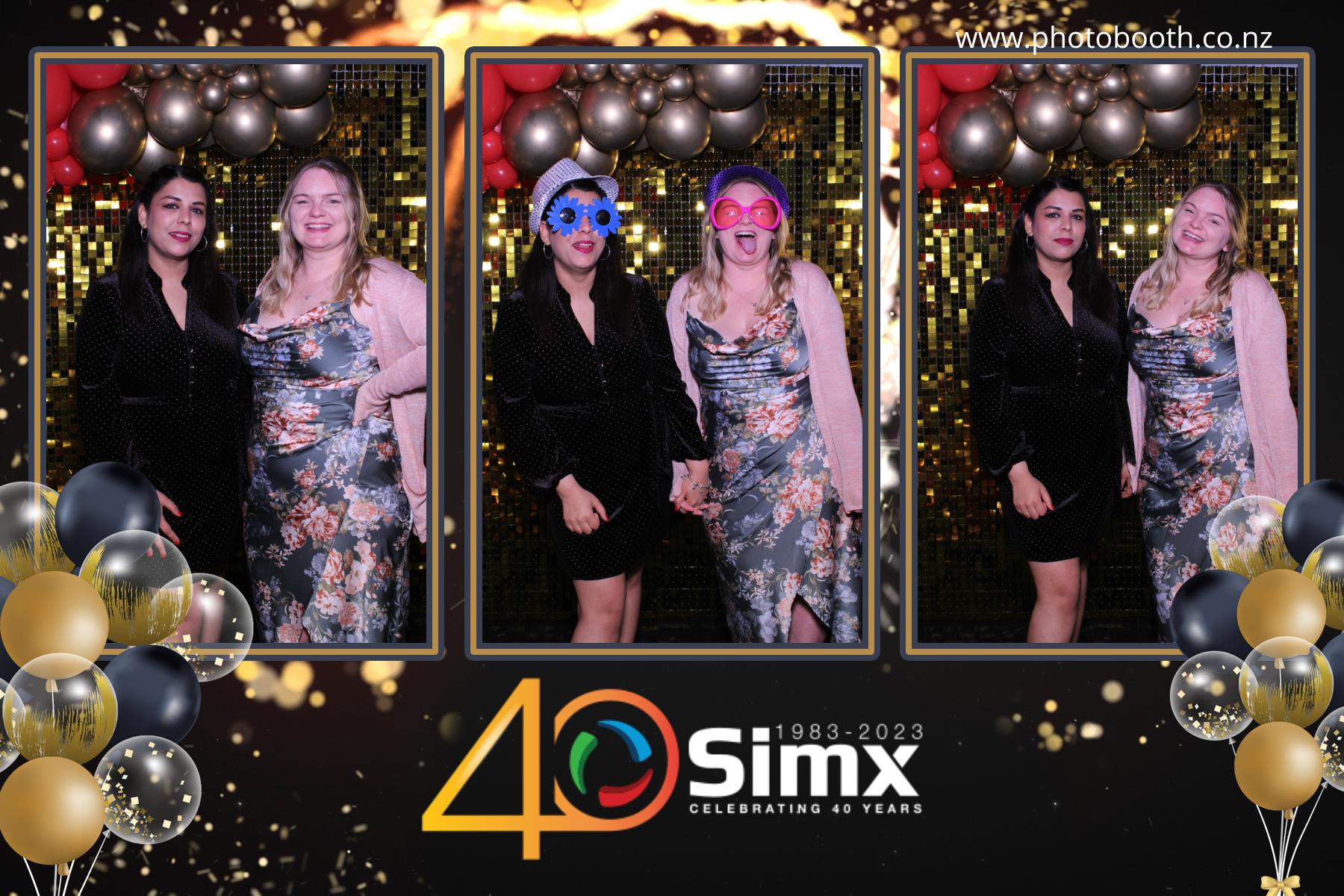 Simx 40th Year Celebration | View more photos from the event at gallery.photobooth.co.nz/u/SelfieCentral/Simx-40th-Year-Celebration