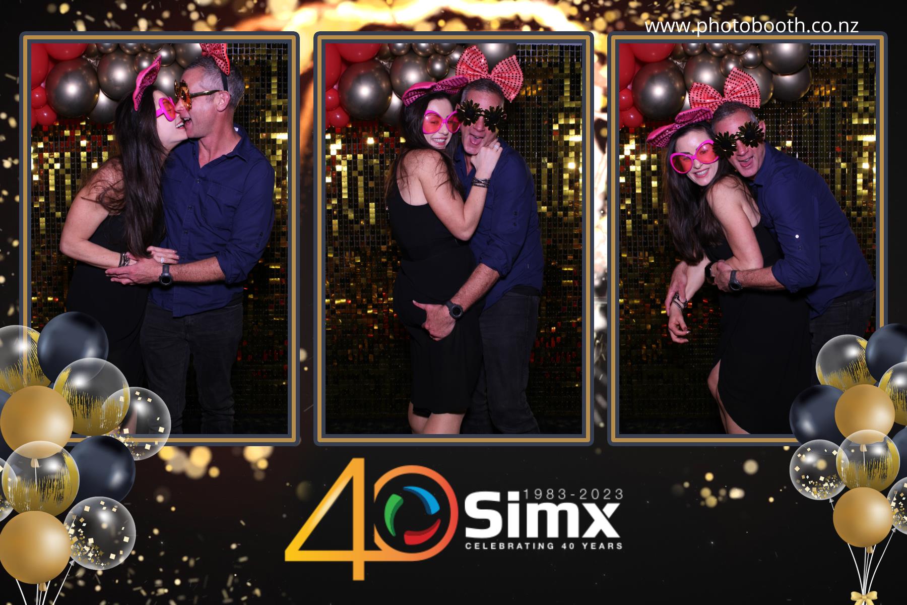 Simx 40th Year Celebration | View more photos from the event at gallery.photobooth.co.nz/u/SelfieCentral/Simx-40th-Year-Celebration