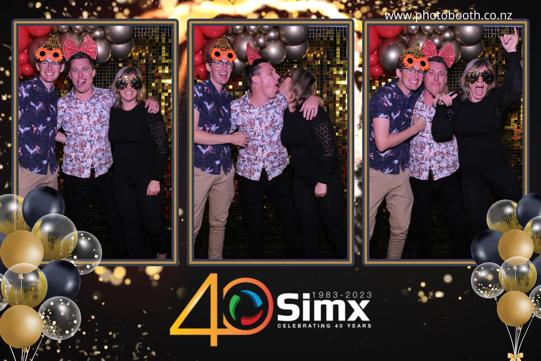 Simx 40th Year Celebration | View more photos from the event at gallery.photobooth.co.nz/u/SelfieCentral/Simx-40th-Year-Celebration