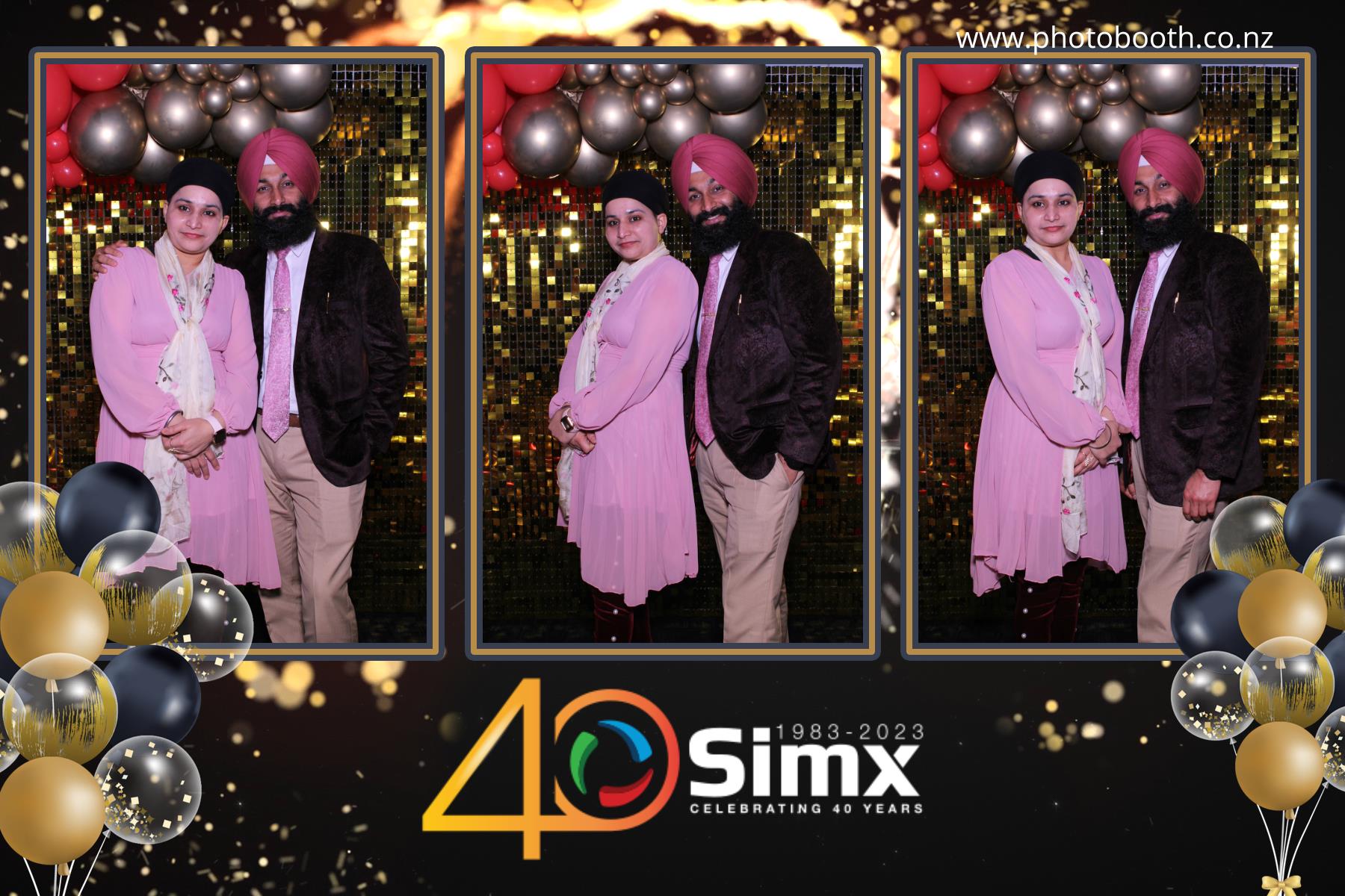 Simx 40th Year Celebration | View more photos from the event at gallery.photobooth.co.nz/u/SelfieCentral/Simx-40th-Year-Celebration