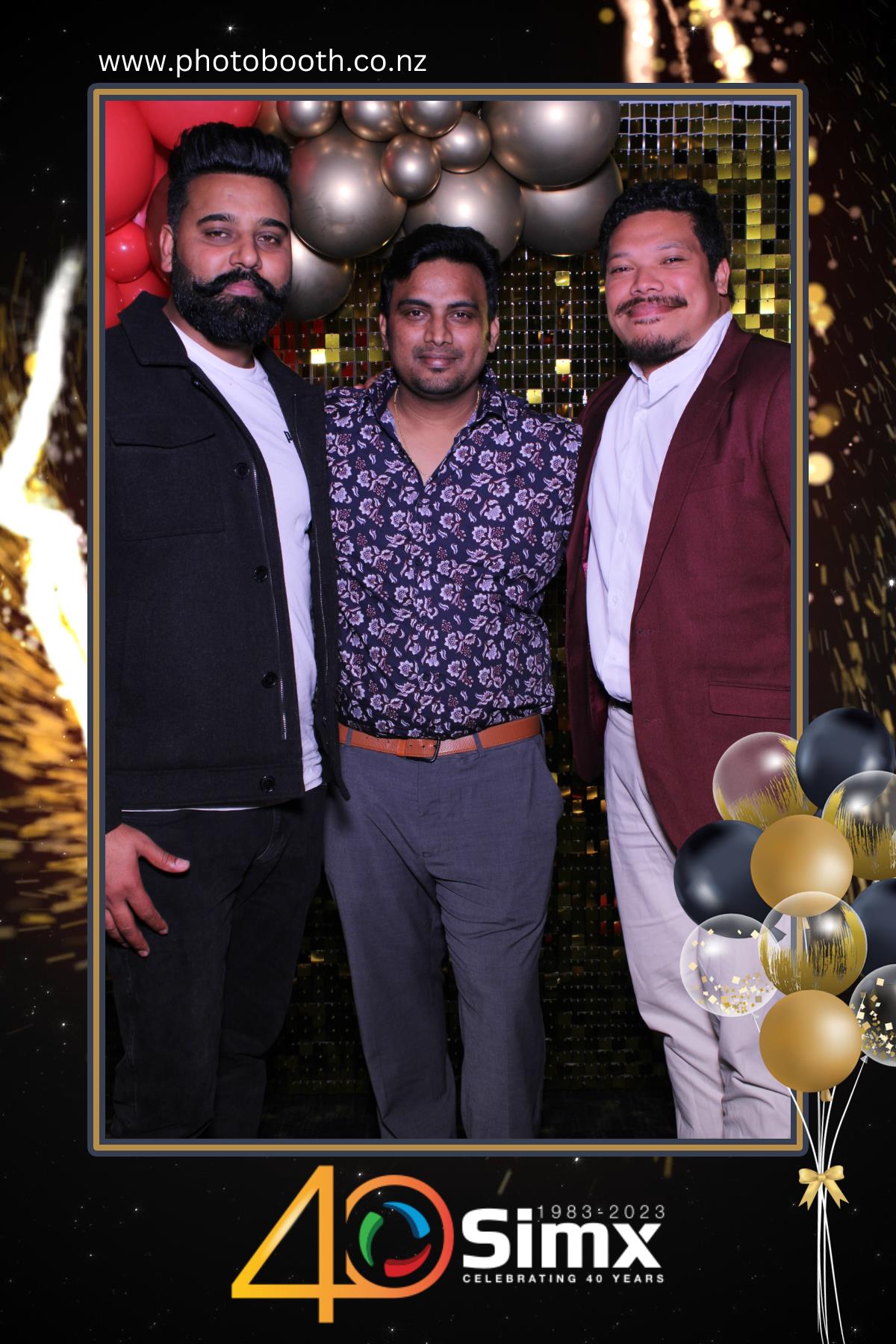 Simx 40th Year Celebration | View more photos from the event at gallery.photobooth.co.nz/u/SelfieCentral/Simx-40th-Year-Celebration