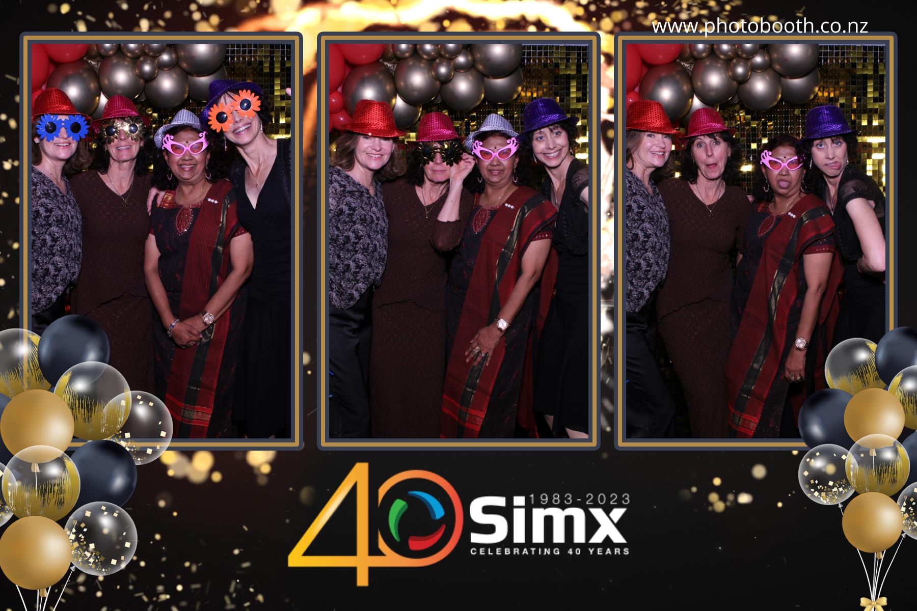 Simx 40th Year Celebration | View more photos from the event at gallery.photobooth.co.nz/u/SelfieCentral/Simx-40th-Year-Celebration