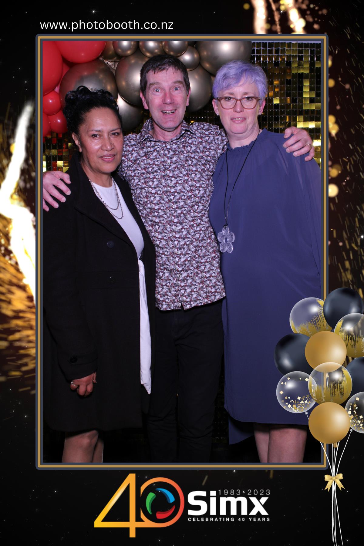 Simx 40th Year Celebration | View more photos from the event at gallery.photobooth.co.nz/u/SelfieCentral/Simx-40th-Year-Celebration