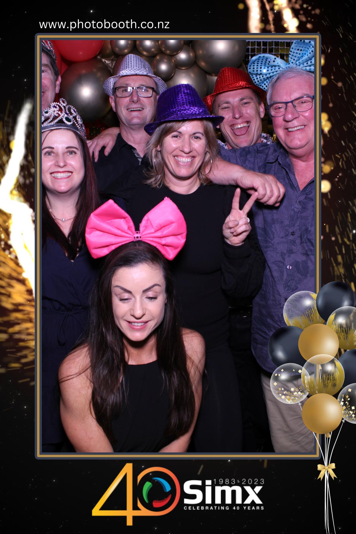 Simx 40th Year Celebration | View more photos from the event at gallery.photobooth.co.nz/u/SelfieCentral/Simx-40th-Year-Celebration
