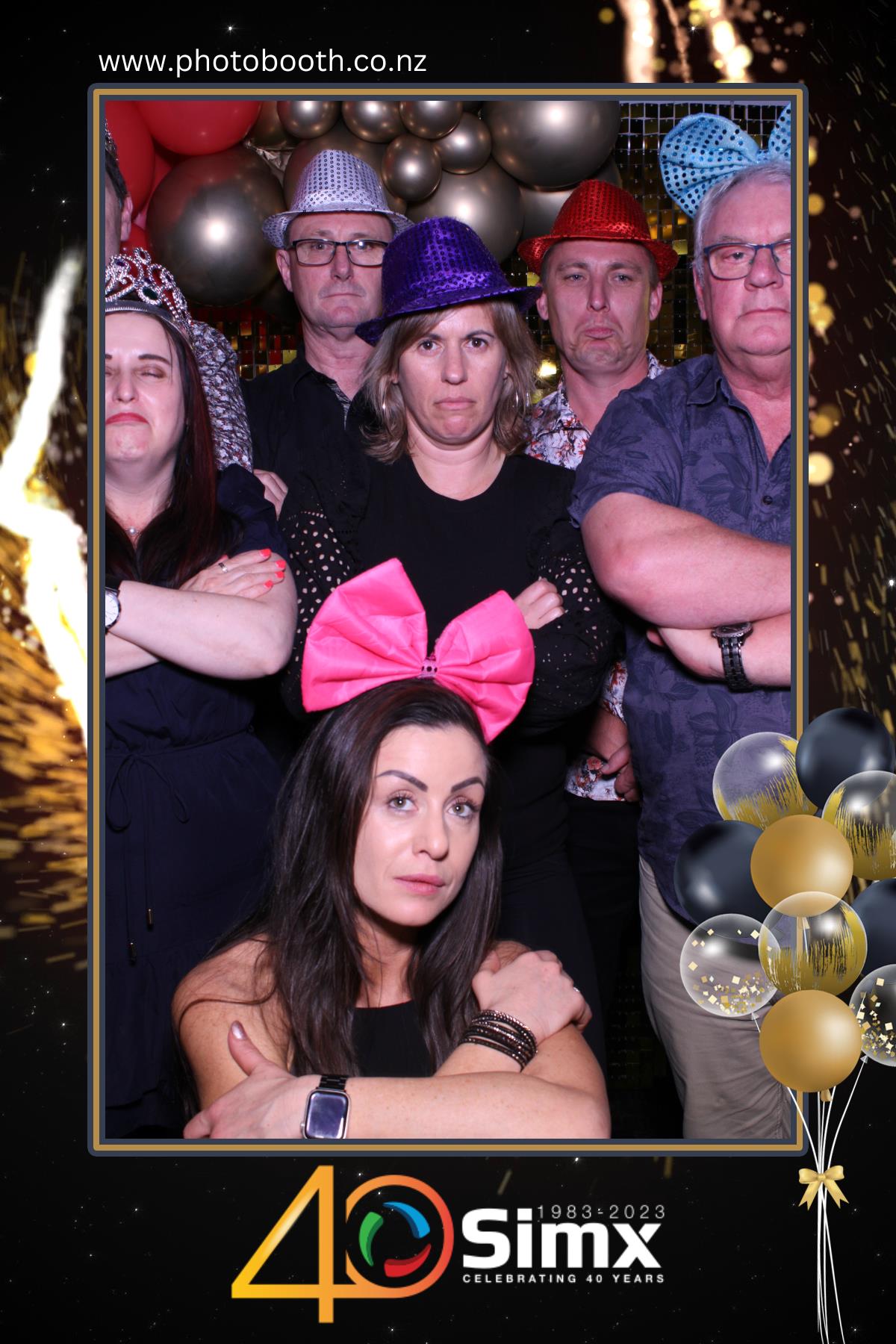 Simx 40th Year Celebration | View more photos from the event at gallery.photobooth.co.nz/u/SelfieCentral/Simx-40th-Year-Celebration