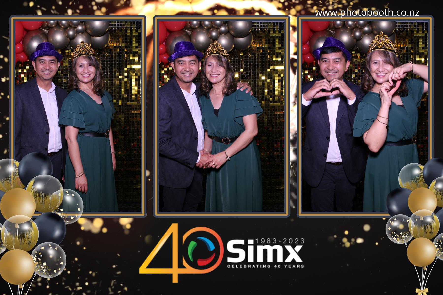 Simx 40th Year Celebration | View more photos from the event at gallery.photobooth.co.nz/u/SelfieCentral/Simx-40th-Year-Celebration