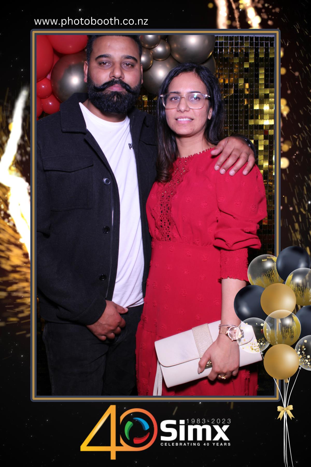 Simx 40th Year Celebration | View more photos from the event at gallery.photobooth.co.nz/u/SelfieCentral/Simx-40th-Year-Celebration