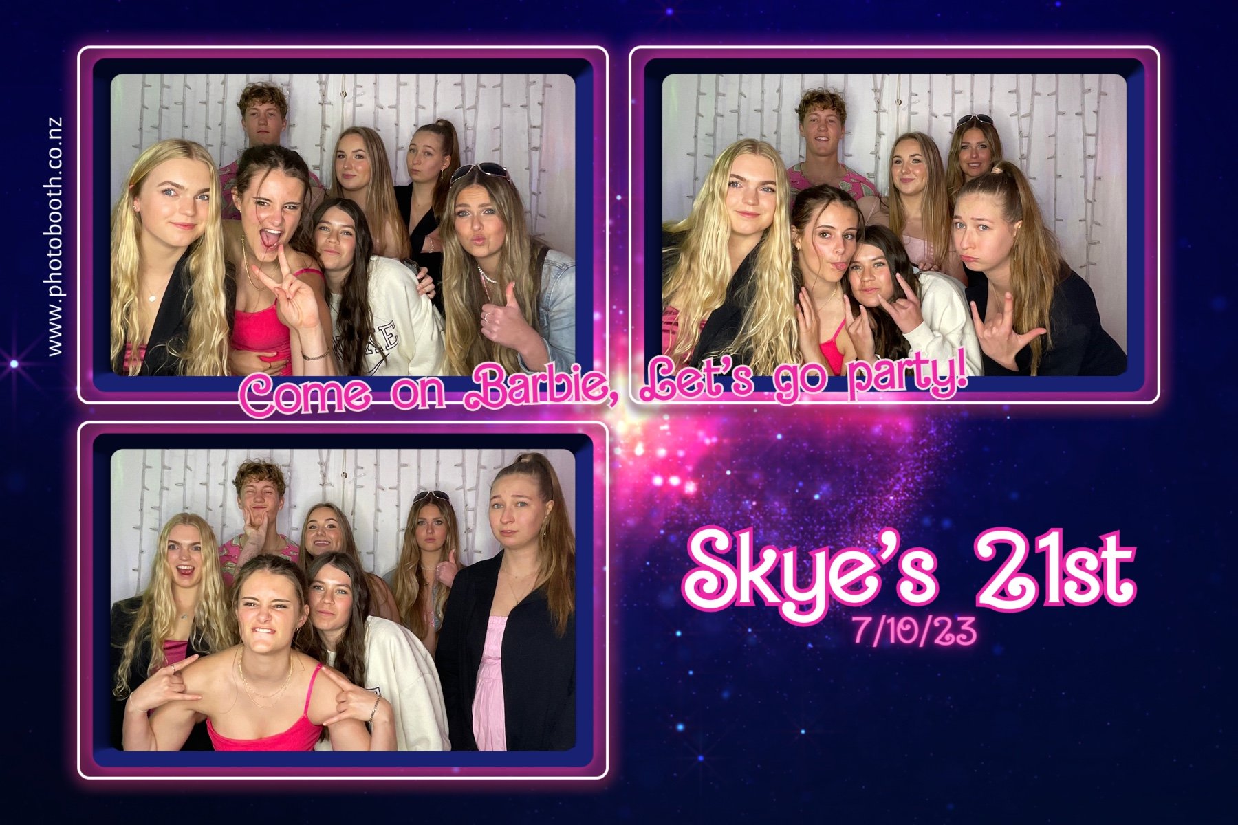 Skye's 21st | View more photos from the event at gallery.photobooth.co.nz/u/SelfieCentral/Skyes-21st