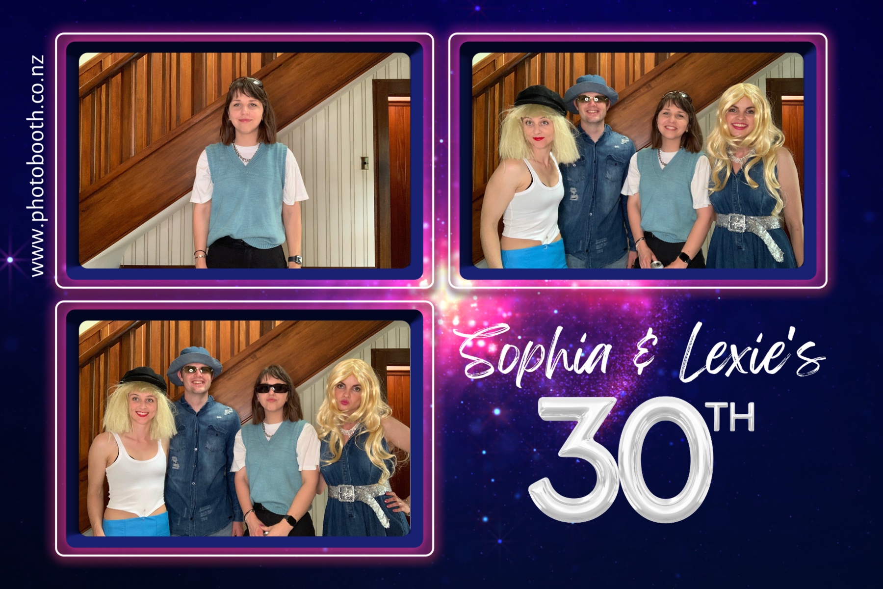 Sophia & Lexi's 30th | View more photos from the event at gallery.photobooth.co.nz/u/SelfieCentral/Sophia-Lexis-30th
