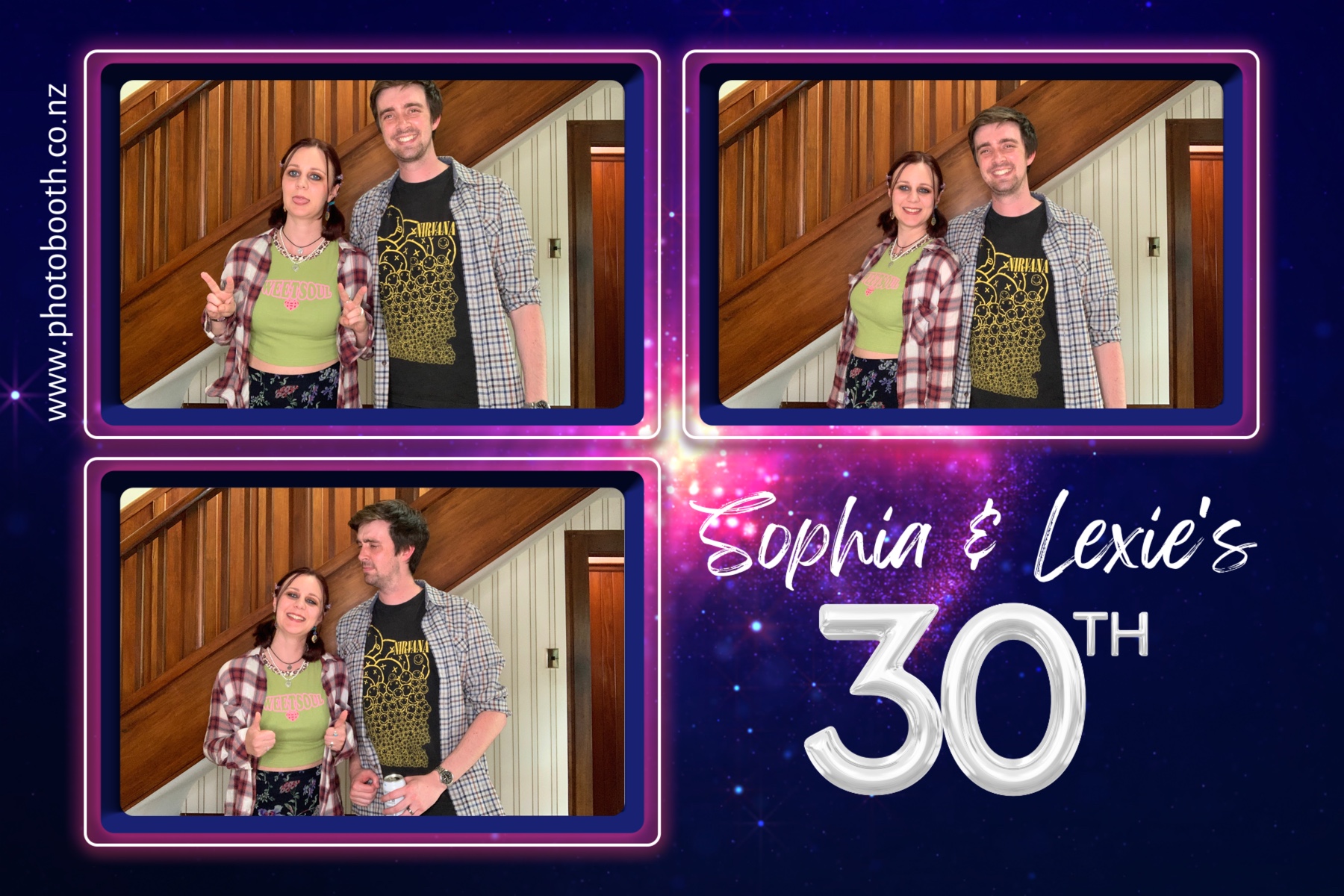 Sophia & Lexi's 30th | View more photos from the event at gallery.photobooth.co.nz/u/SelfieCentral/Sophia-Lexis-30th