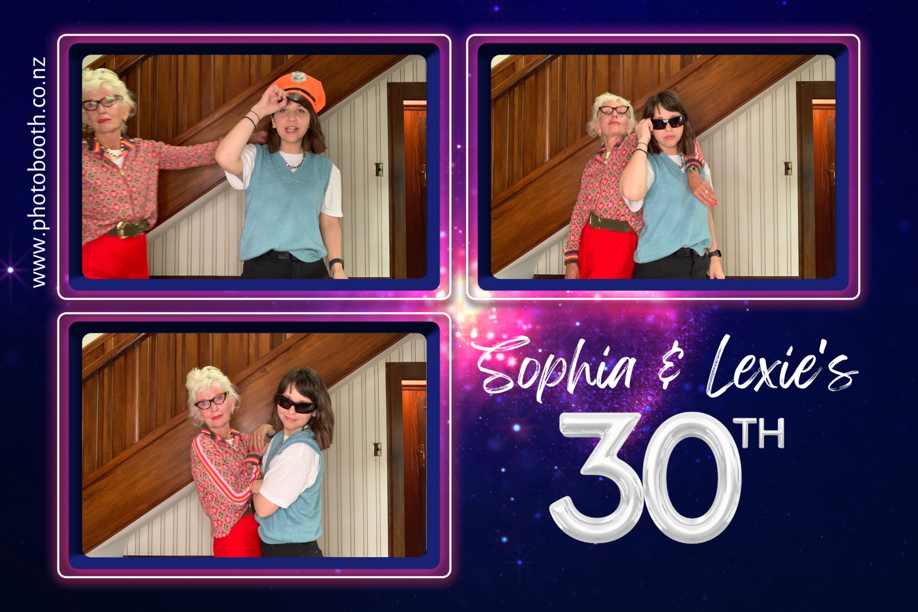 Sophia & Lexi's 30th | View more photos from the event at gallery.photobooth.co.nz/u/SelfieCentral/Sophia-Lexis-30th
