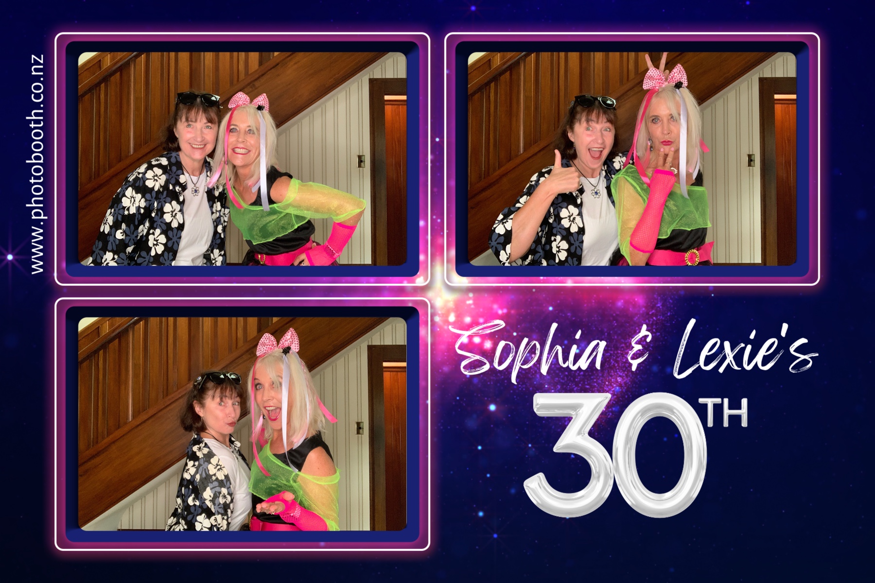Sophia & Lexi's 30th | View more photos from the event at gallery.photobooth.co.nz/u/SelfieCentral/Sophia-Lexis-30th