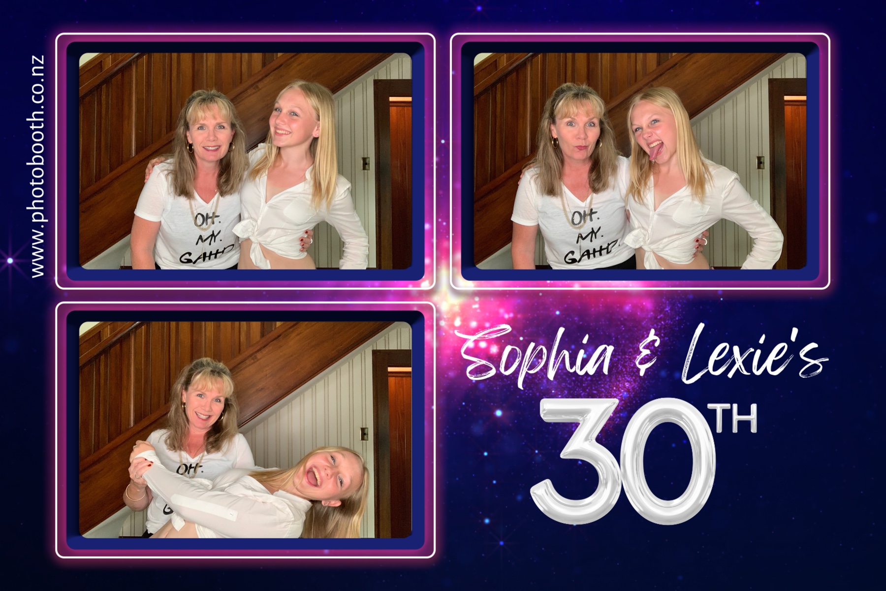Sophia & Lexi's 30th | View more photos from the event at gallery.photobooth.co.nz/u/SelfieCentral/Sophia-Lexis-30th