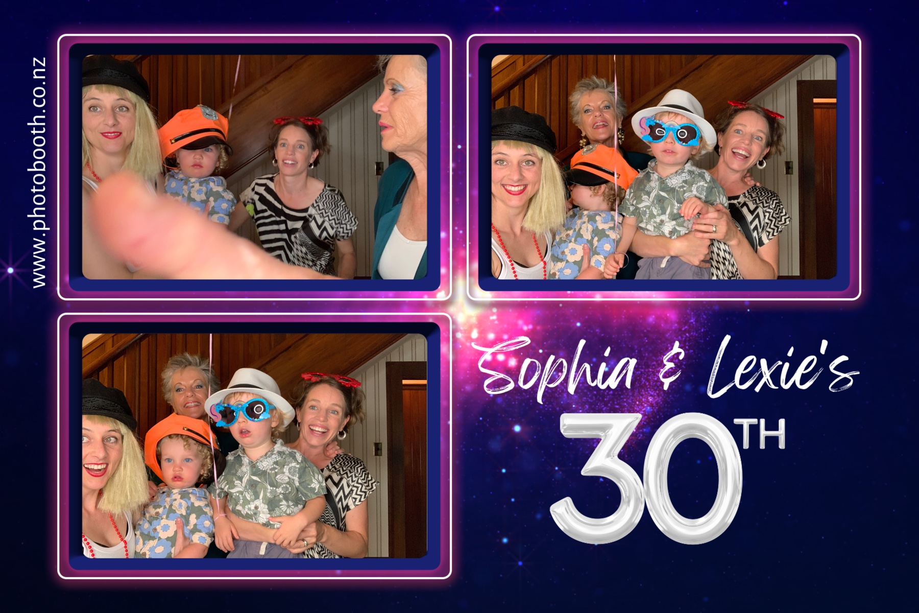 Sophia & Lexi's 30th | View more photos from the event at gallery.photobooth.co.nz/u/SelfieCentral/Sophia-Lexis-30th
