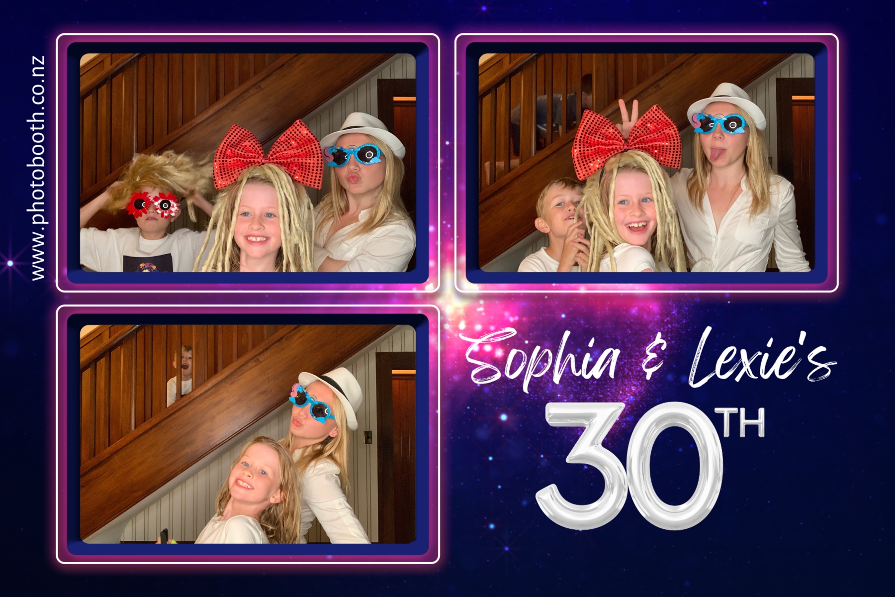 Sophia & Lexi's 30th | View more photos from the event at gallery.photobooth.co.nz/u/SelfieCentral/Sophia-Lexis-30th