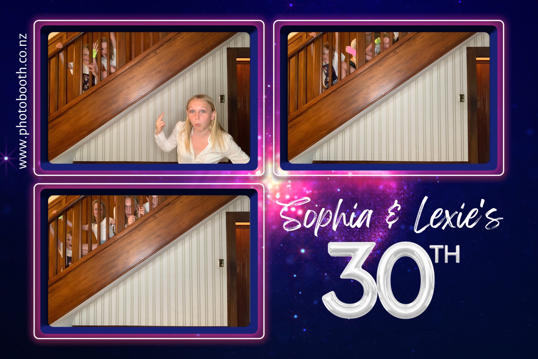 Sophia & Lexi's 30th | View more photos from the event at gallery.photobooth.co.nz/u/SelfieCentral/Sophia-Lexis-30th
