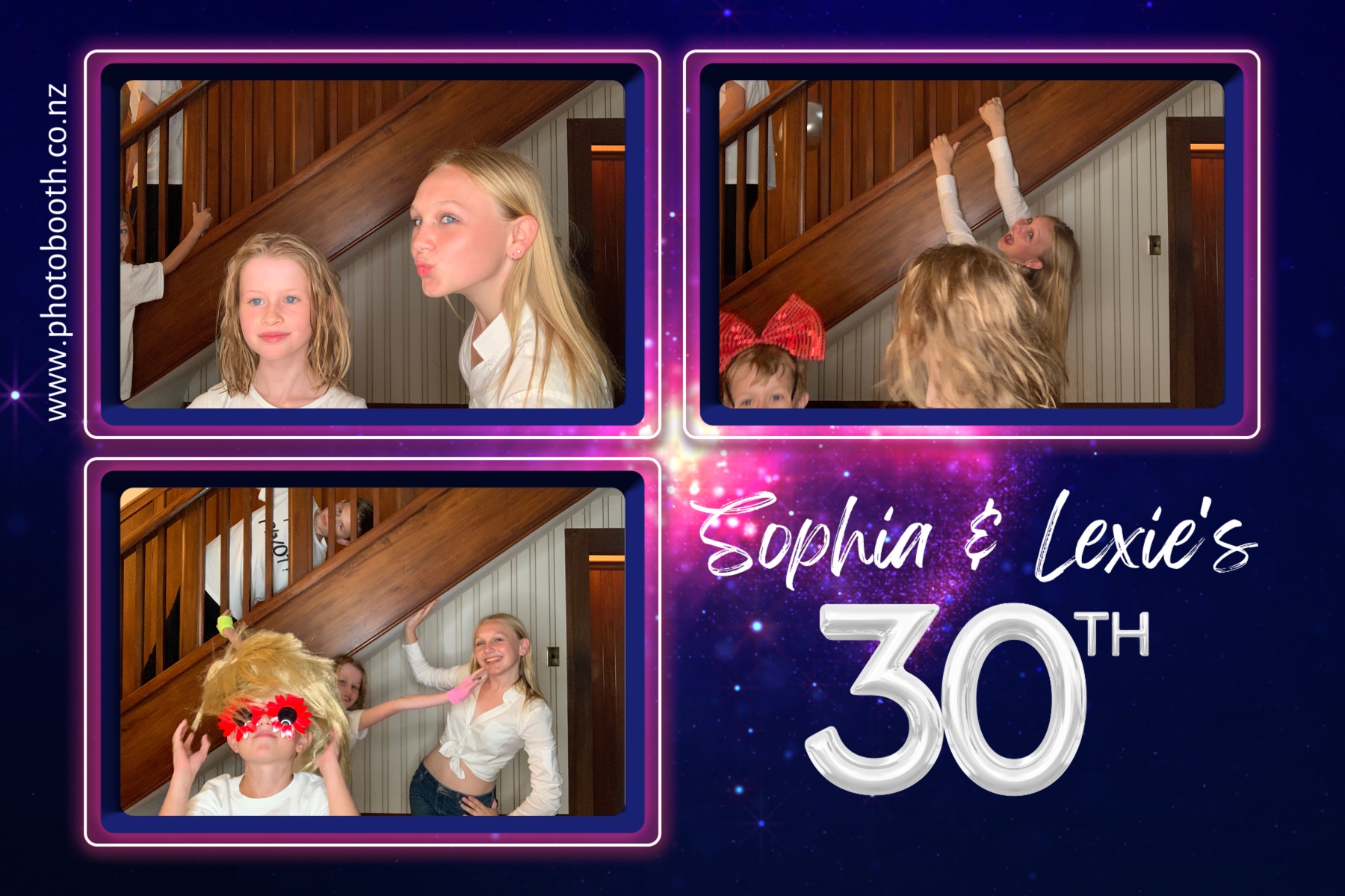 Sophia & Lexi's 30th | View more photos from the event at gallery.photobooth.co.nz/u/SelfieCentral/Sophia-Lexis-30th