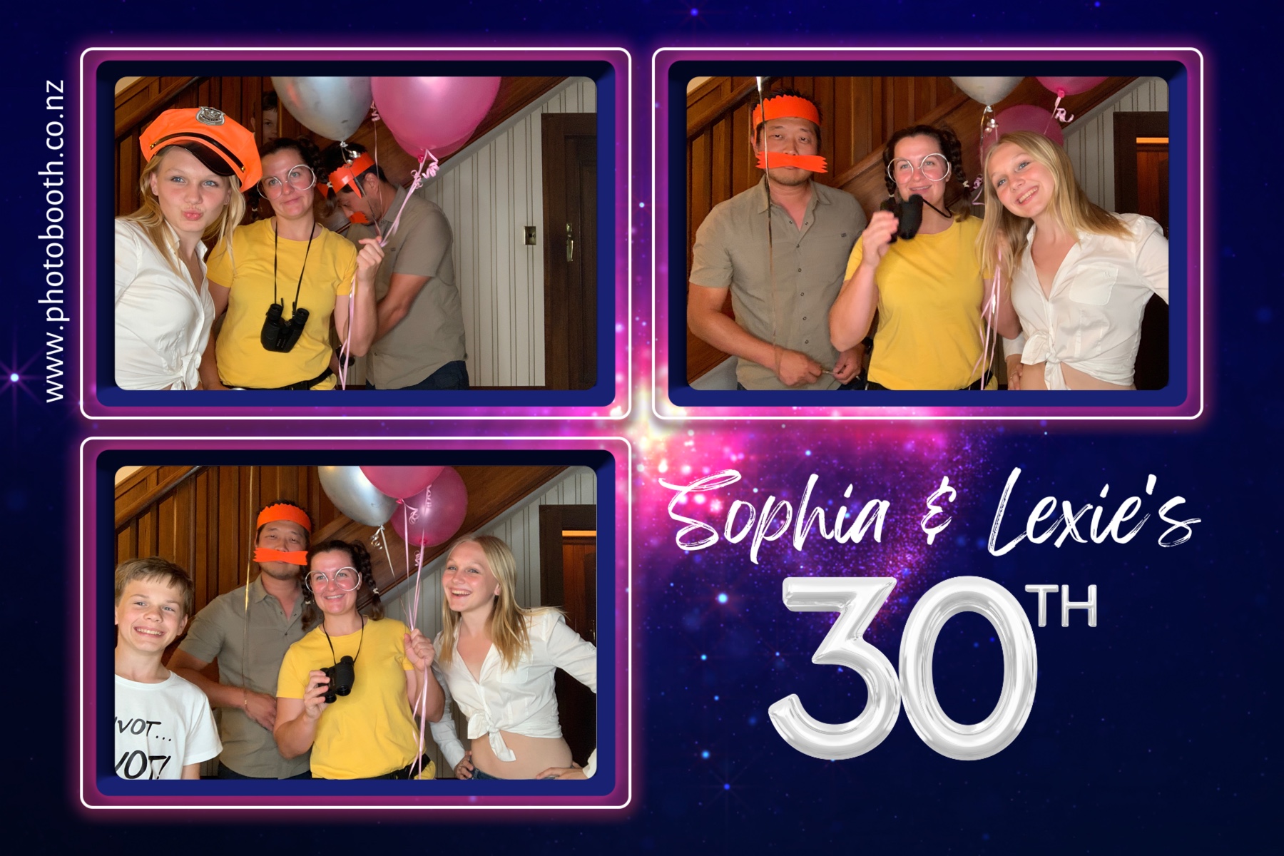 Sophia & Lexi's 30th | View more photos from the event at gallery.photobooth.co.nz/u/SelfieCentral/Sophia-Lexis-30th