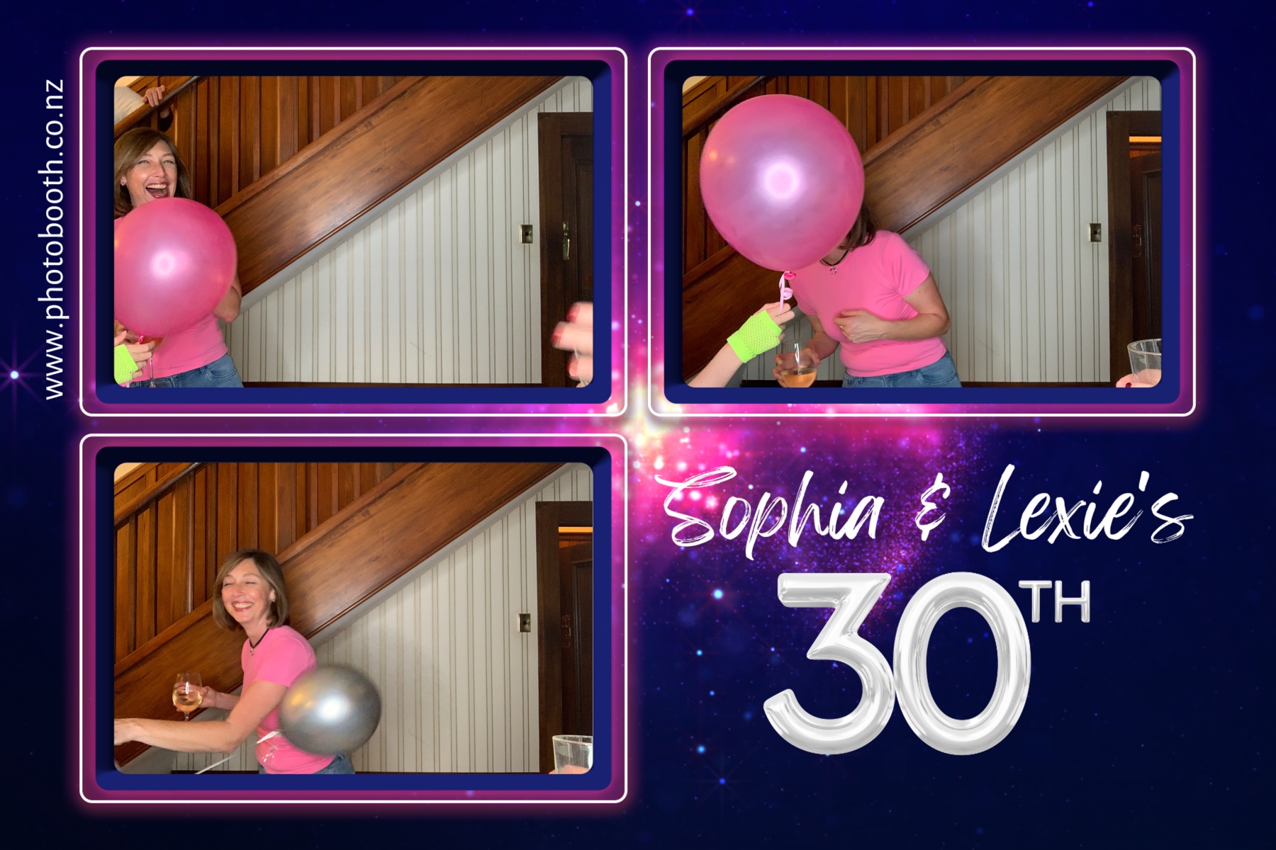 Sophia & Lexi's 30th | View more photos from the event at gallery.photobooth.co.nz/u/SelfieCentral/Sophia-Lexis-30th