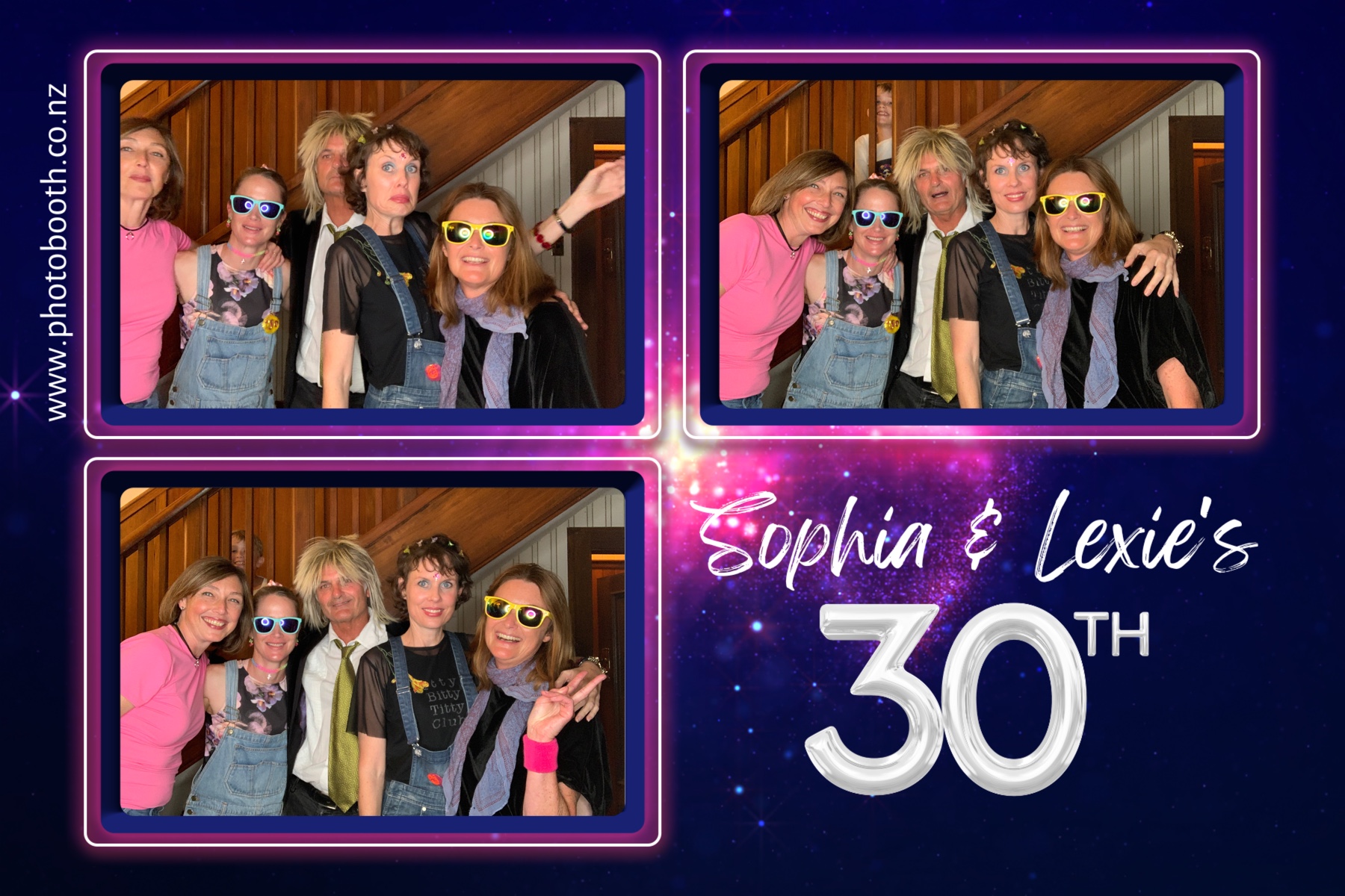 Sophia & Lexi's 30th | View more photos from the event at gallery.photobooth.co.nz/u/SelfieCentral/Sophia-Lexis-30th