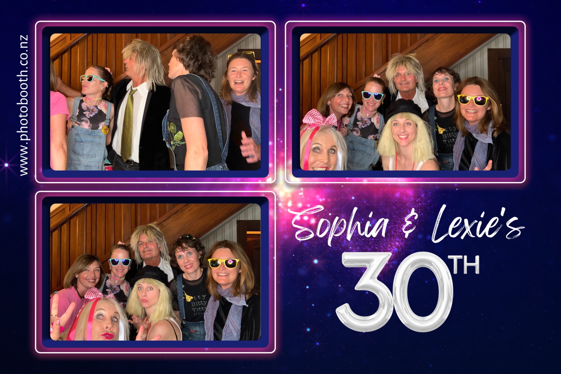 Sophia & Lexi's 30th | View more photos from the event at gallery.photobooth.co.nz/u/SelfieCentral/Sophia-Lexis-30th