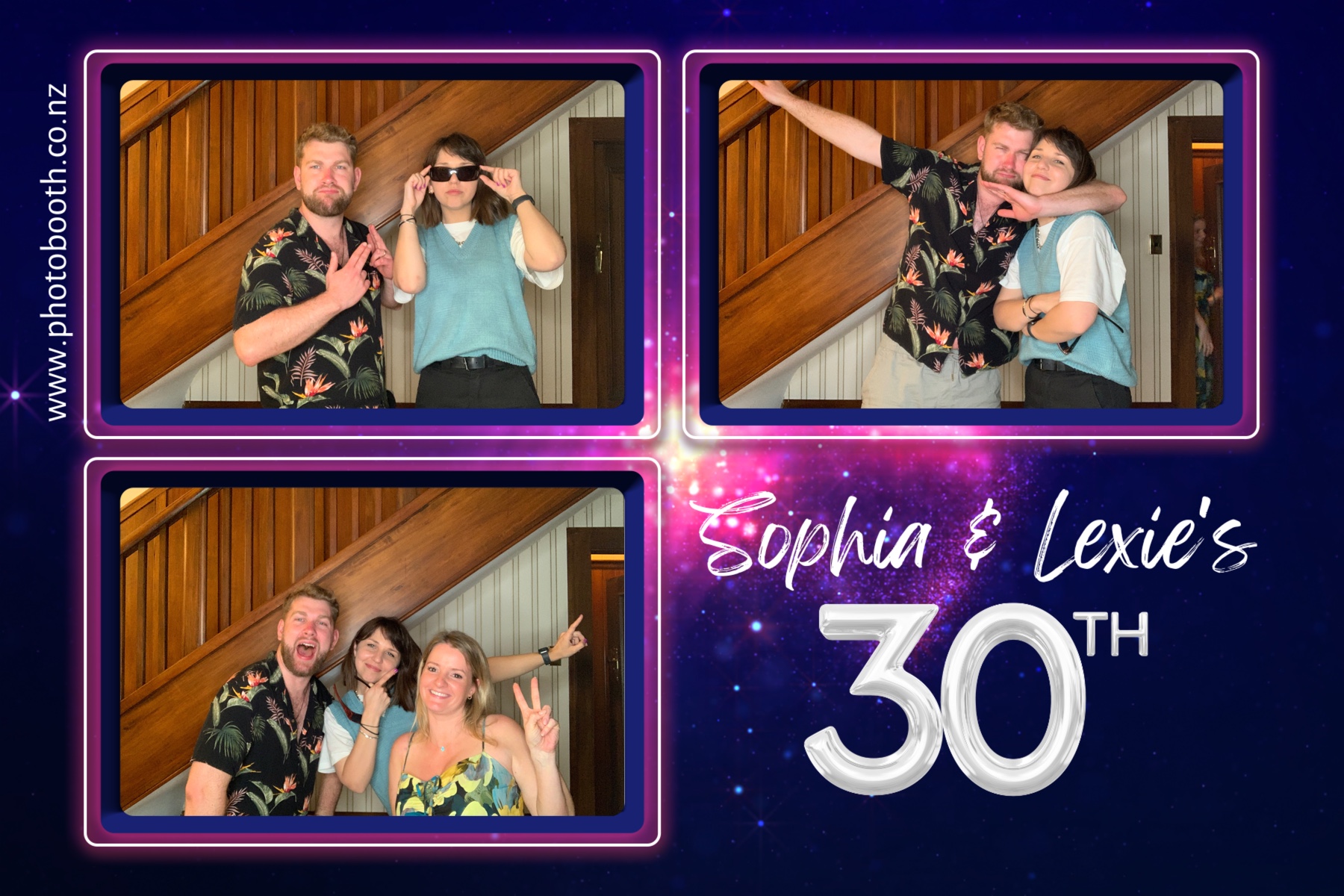 Sophia & Lexi's 30th | View more photos from the event at gallery.photobooth.co.nz/u/SelfieCentral/Sophia-Lexis-30th