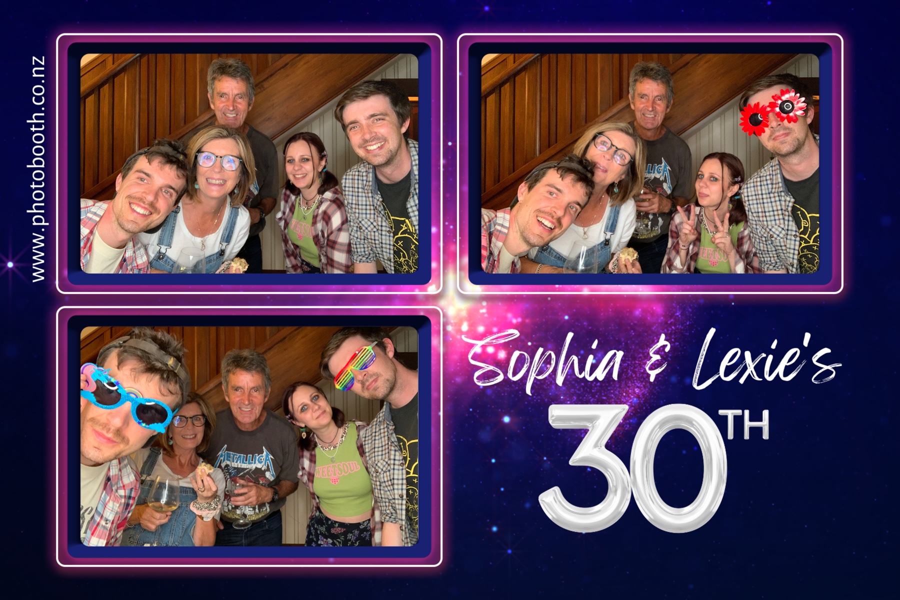 Sophia & Lexi's 30th | View more photos from the event at gallery.photobooth.co.nz/u/SelfieCentral/Sophia-Lexis-30th
