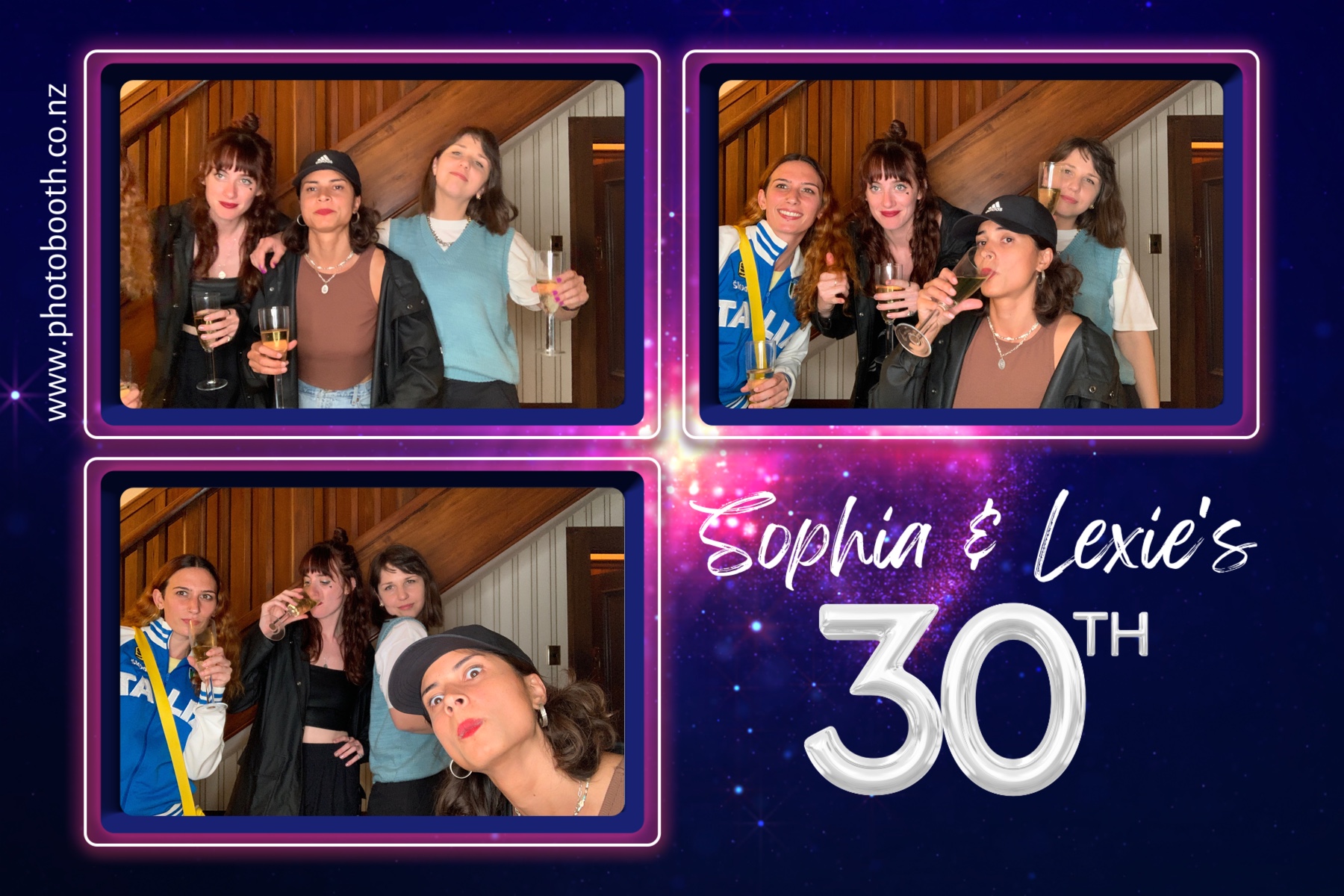 Sophia & Lexi's 30th | View more photos from the event at gallery.photobooth.co.nz/u/SelfieCentral/Sophia-Lexis-30th