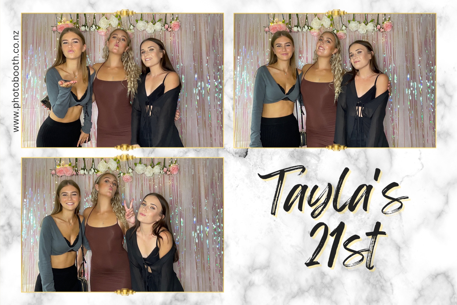 Tayla's 21st | View more photos from the event at gallery.photobooth.co.nz/u/SelfieCentral/Taylas-21st