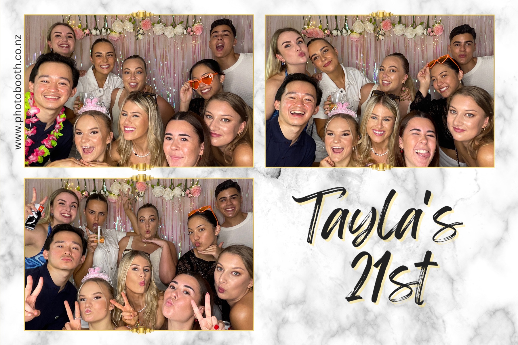 Tayla's 21st | View more photos from the event at gallery.photobooth.co.nz/u/SelfieCentral/Taylas-21st