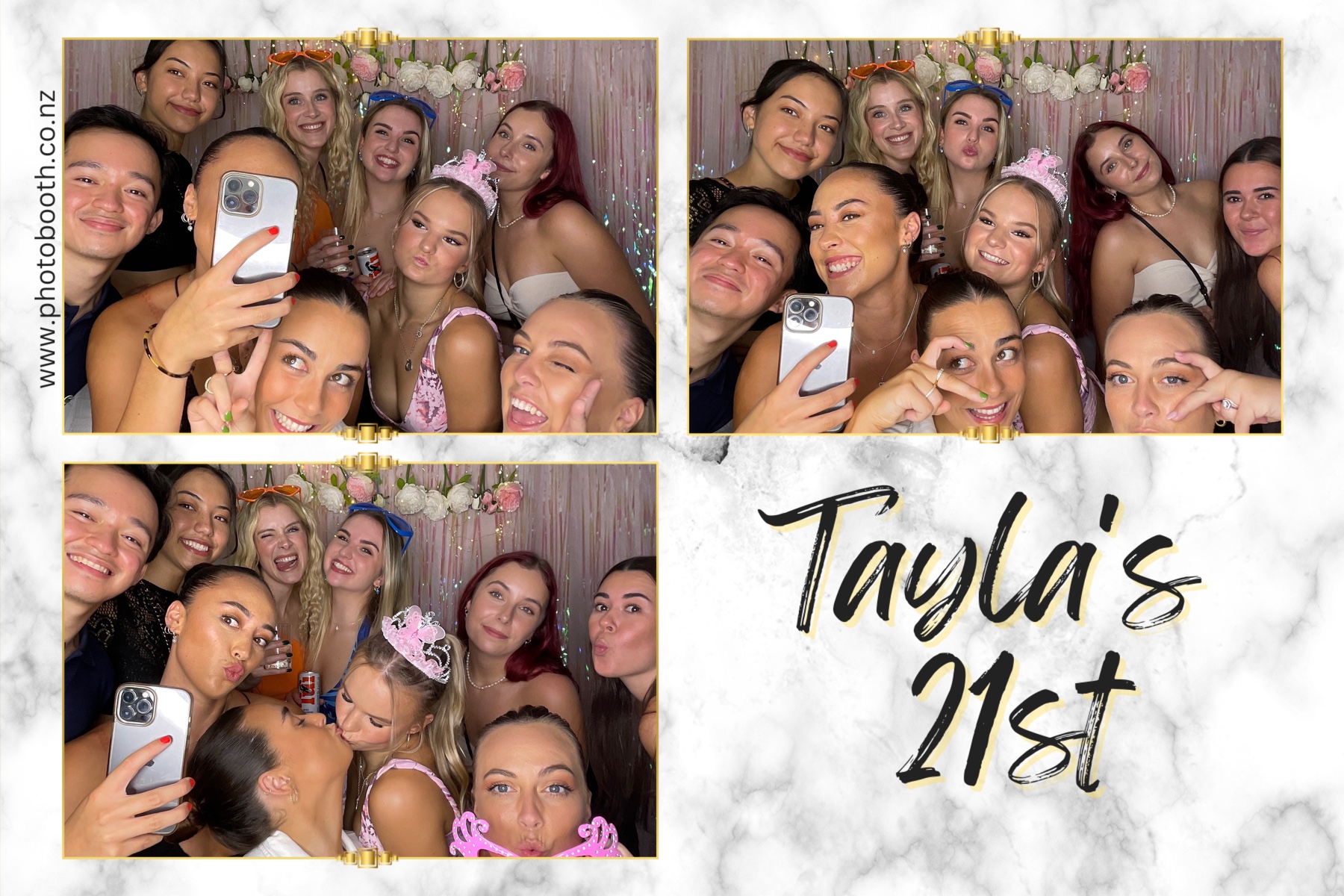 Tayla's 21st | View more photos from the event at gallery.photobooth.co.nz/u/SelfieCentral/Taylas-21st
