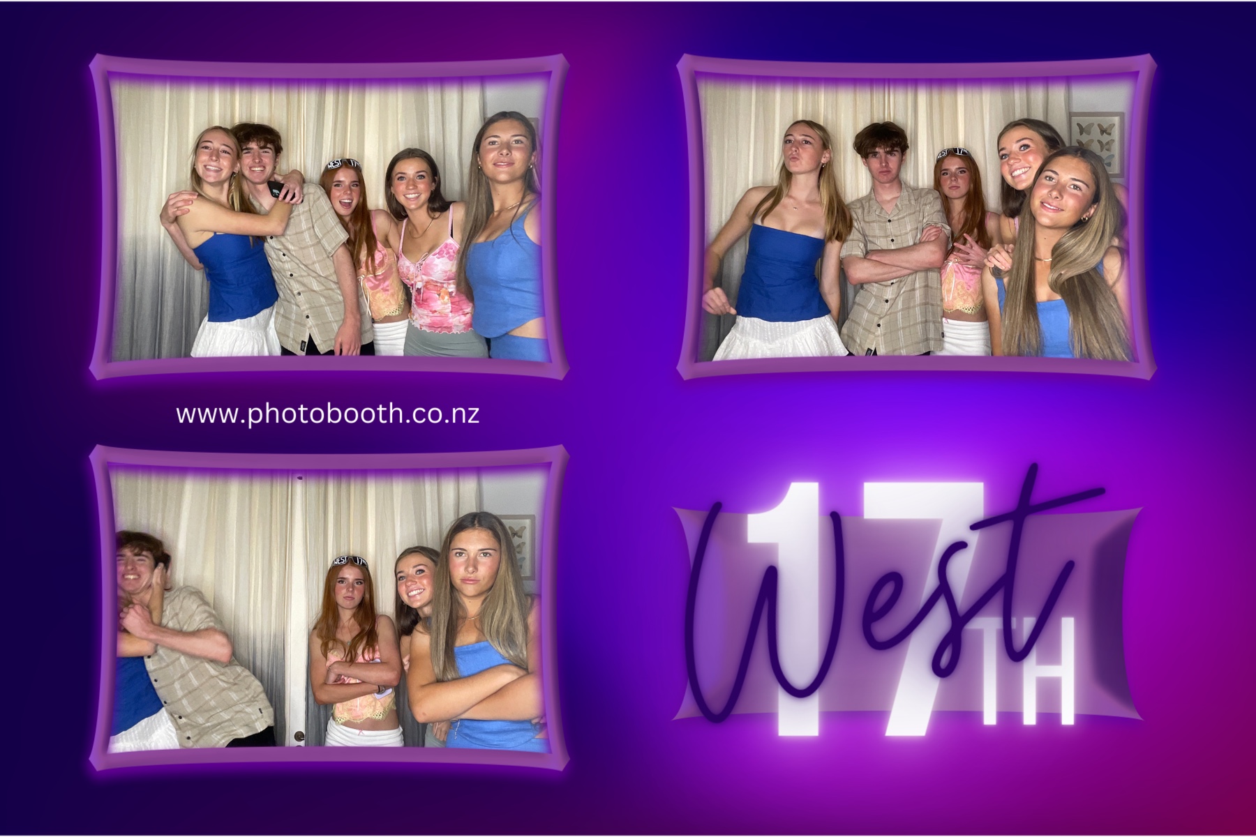 WEST 17th | View more photos from the event at gallery.photobooth.co.nz/u/SelfieCentral/WEST-17th