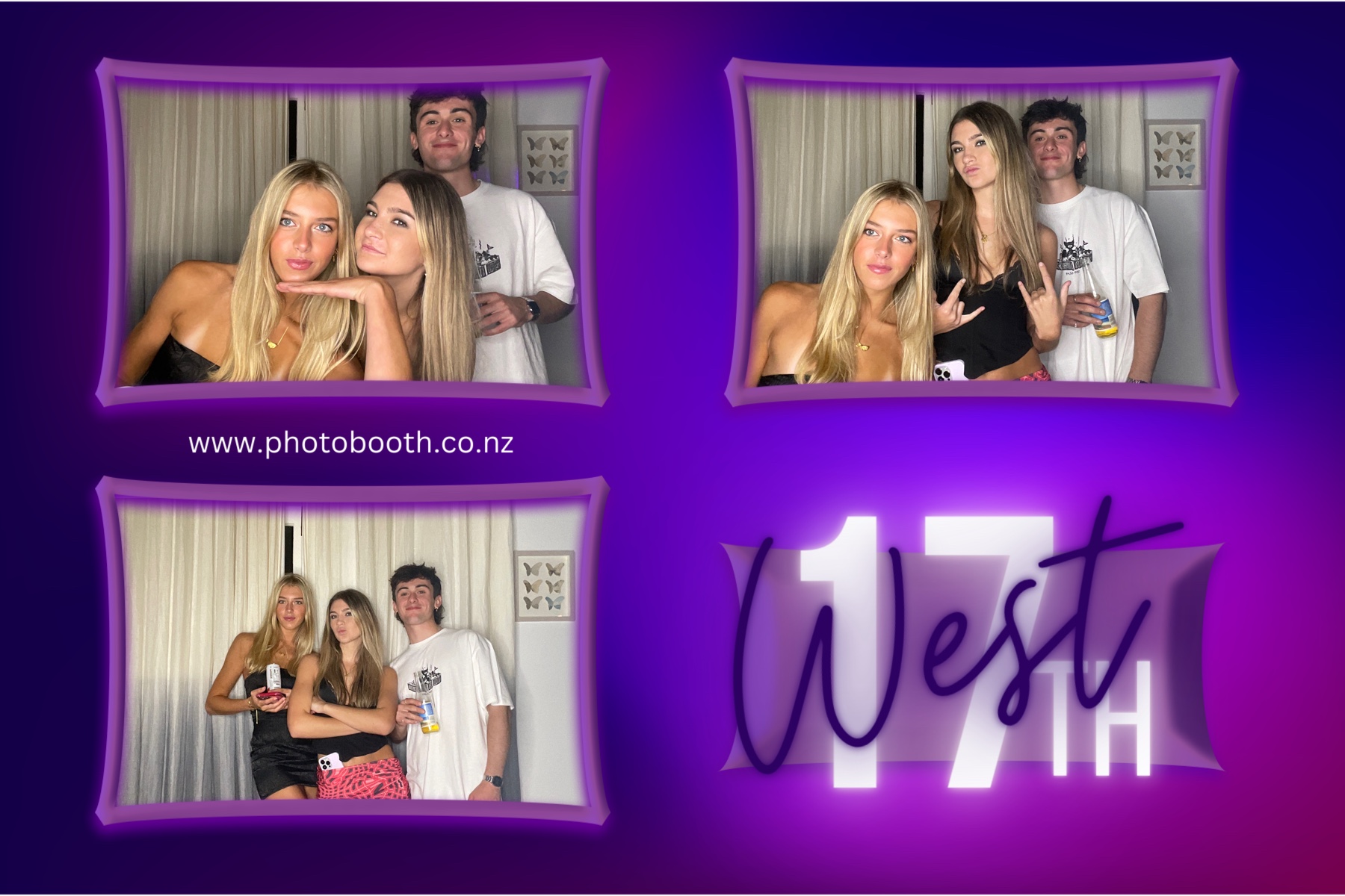 WEST 17th | View more photos from the event at gallery.photobooth.co.nz/u/SelfieCentral/WEST-17th
