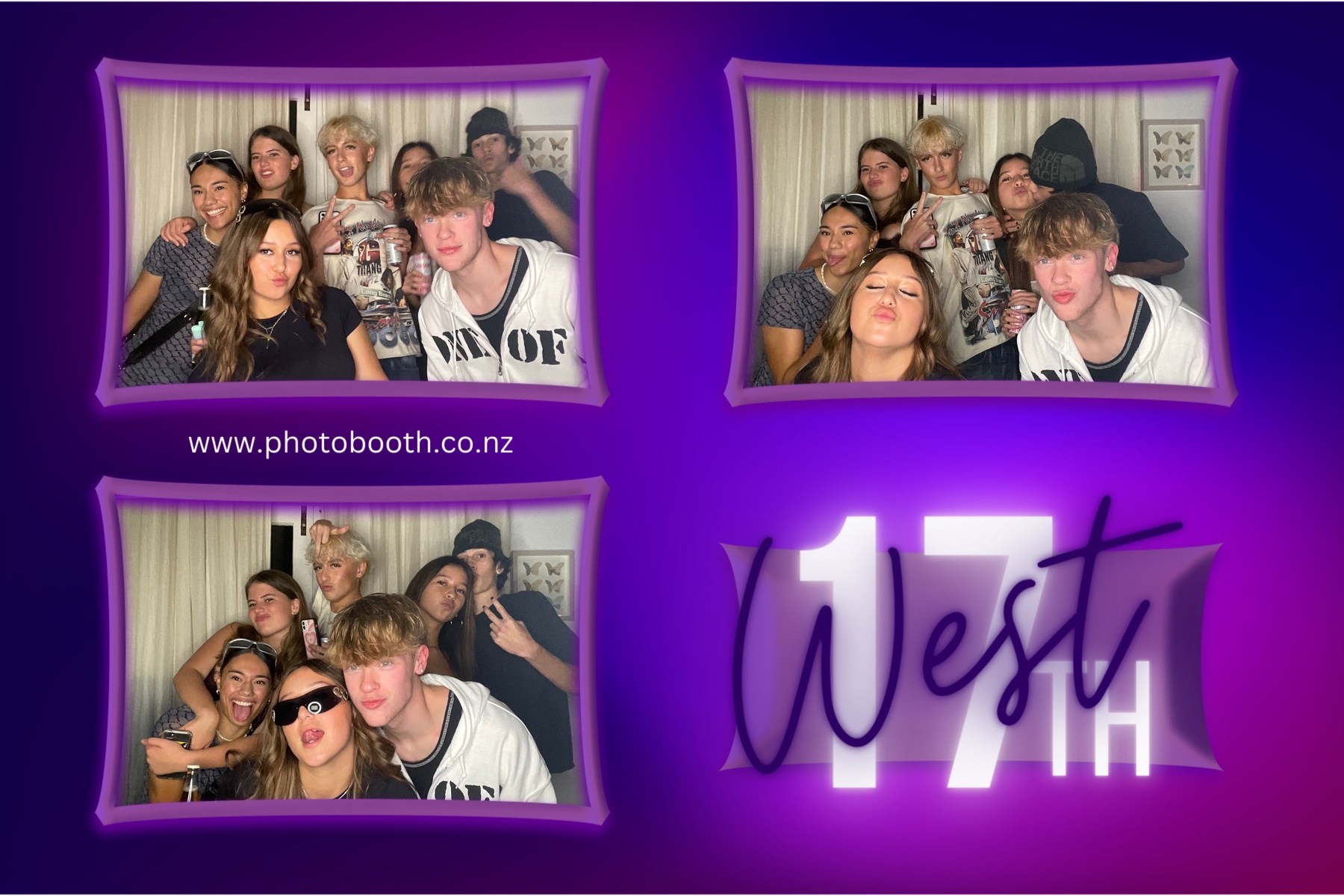 WEST 17th | View more photos from the event at gallery.photobooth.co.nz/u/SelfieCentral/WEST-17th