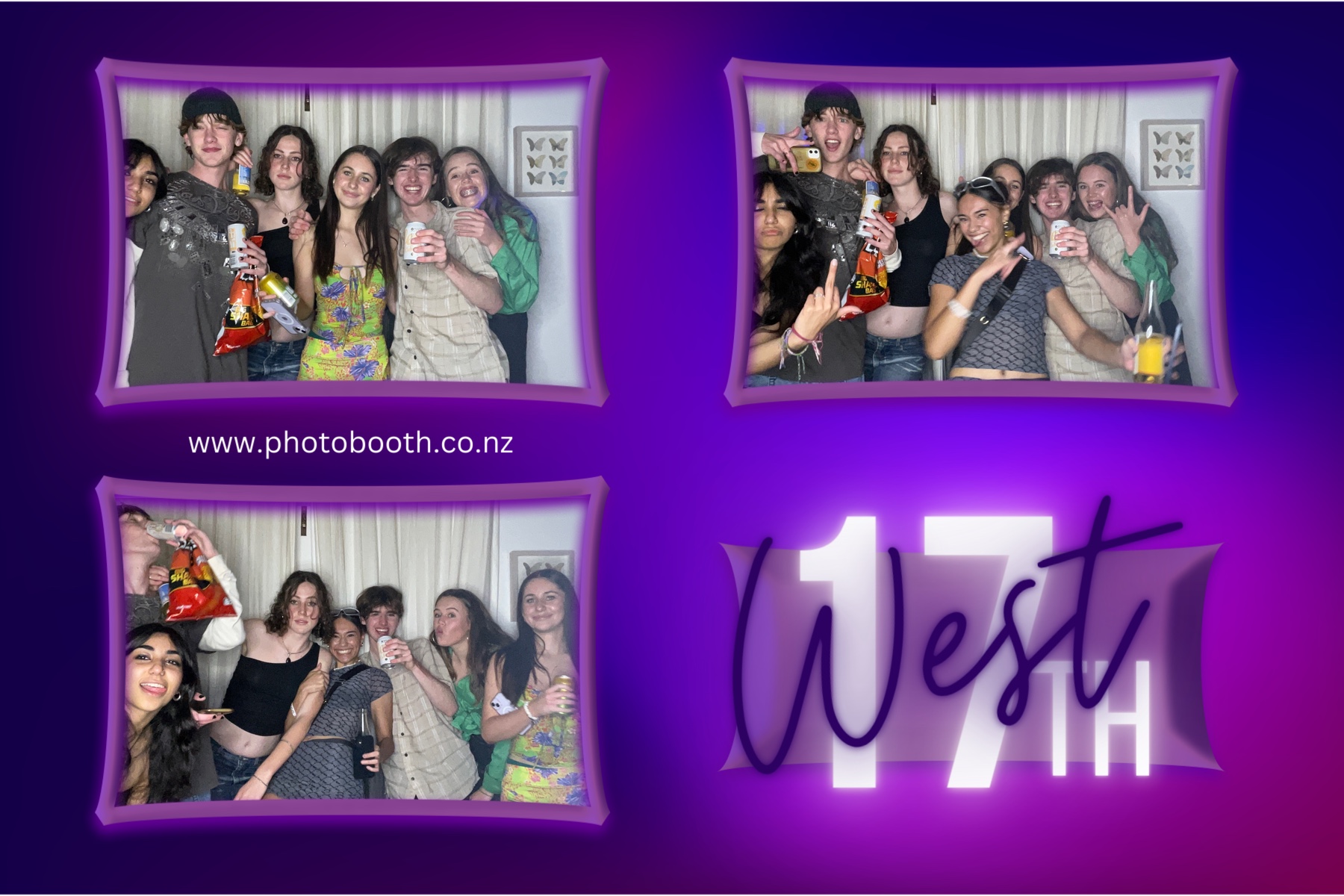WEST 17th | View more photos from the event at gallery.photobooth.co.nz/u/SelfieCentral/WEST-17th