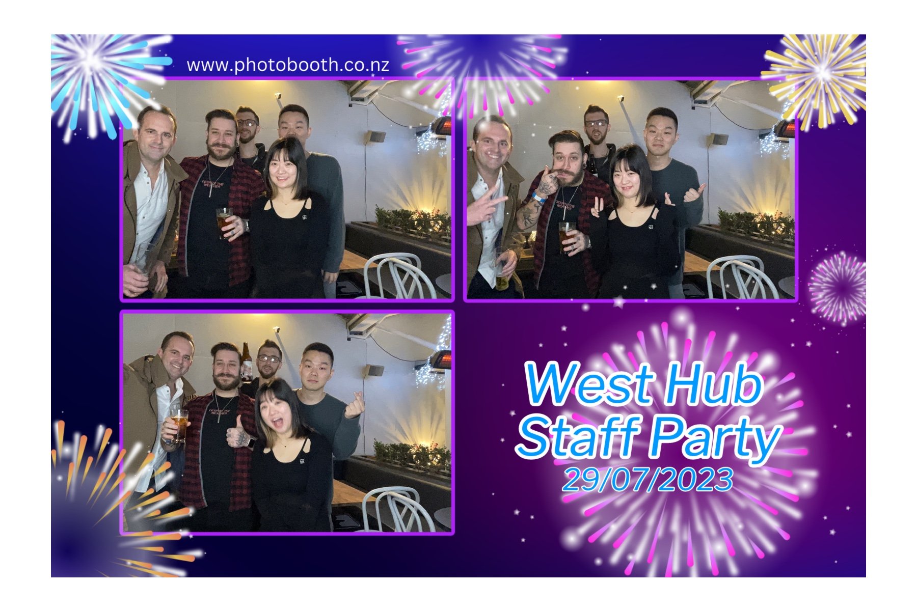 West Hub Staff Party | View more photos from the event at gallery.photobooth.co.nz/u/SelfieCentral/West-Hub-Staff-Party