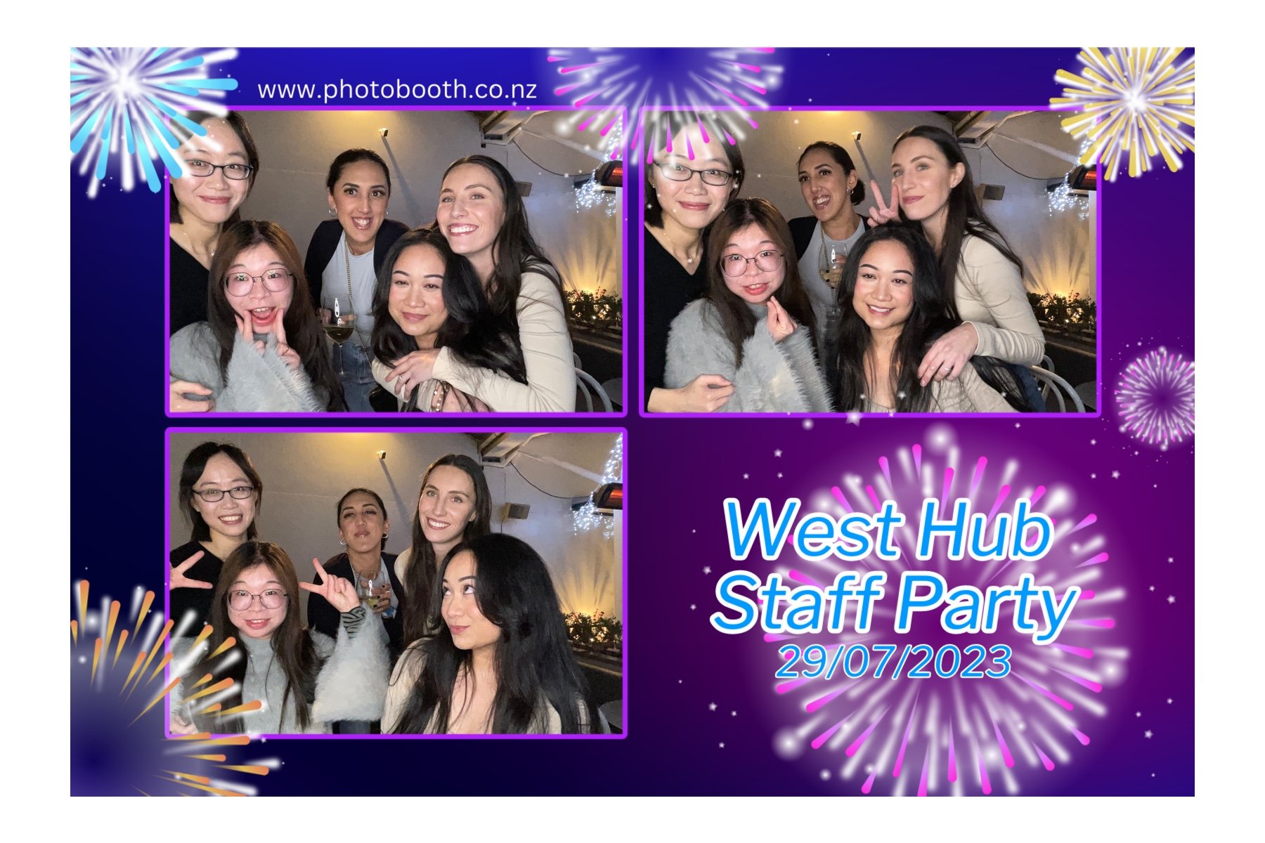 West Hub Staff Party | View more photos from the event at gallery.photobooth.co.nz/u/SelfieCentral/West-Hub-Staff-Party