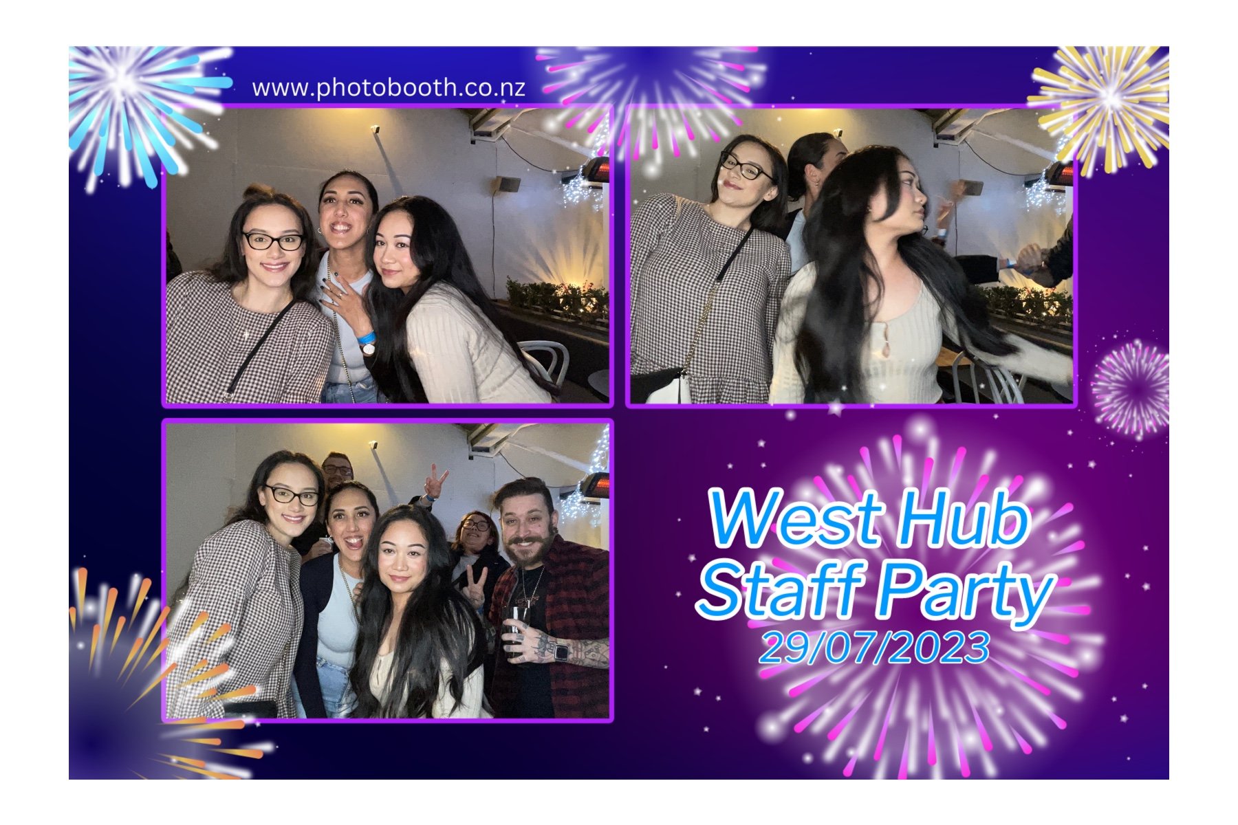 West Hub Staff Party | View more photos from the event at gallery.photobooth.co.nz/u/SelfieCentral/West-Hub-Staff-Party