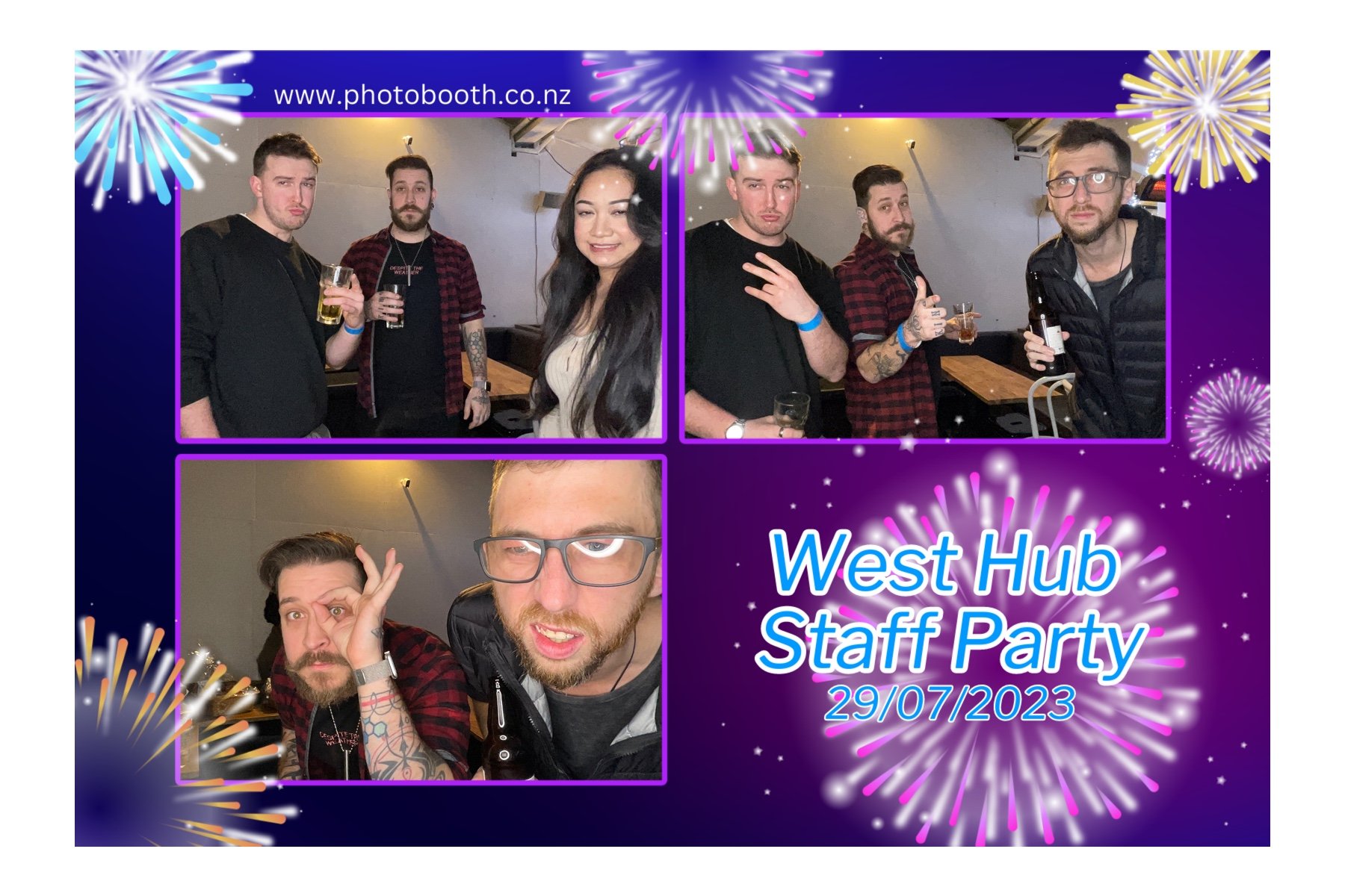 West Hub Staff Party | View more photos from the event at gallery.photobooth.co.nz/u/SelfieCentral/West-Hub-Staff-Party