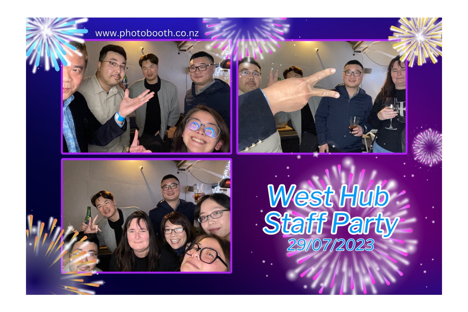 West Hub Staff Party | View more photos from the event at gallery.photobooth.co.nz/u/SelfieCentral/West-Hub-Staff-Party