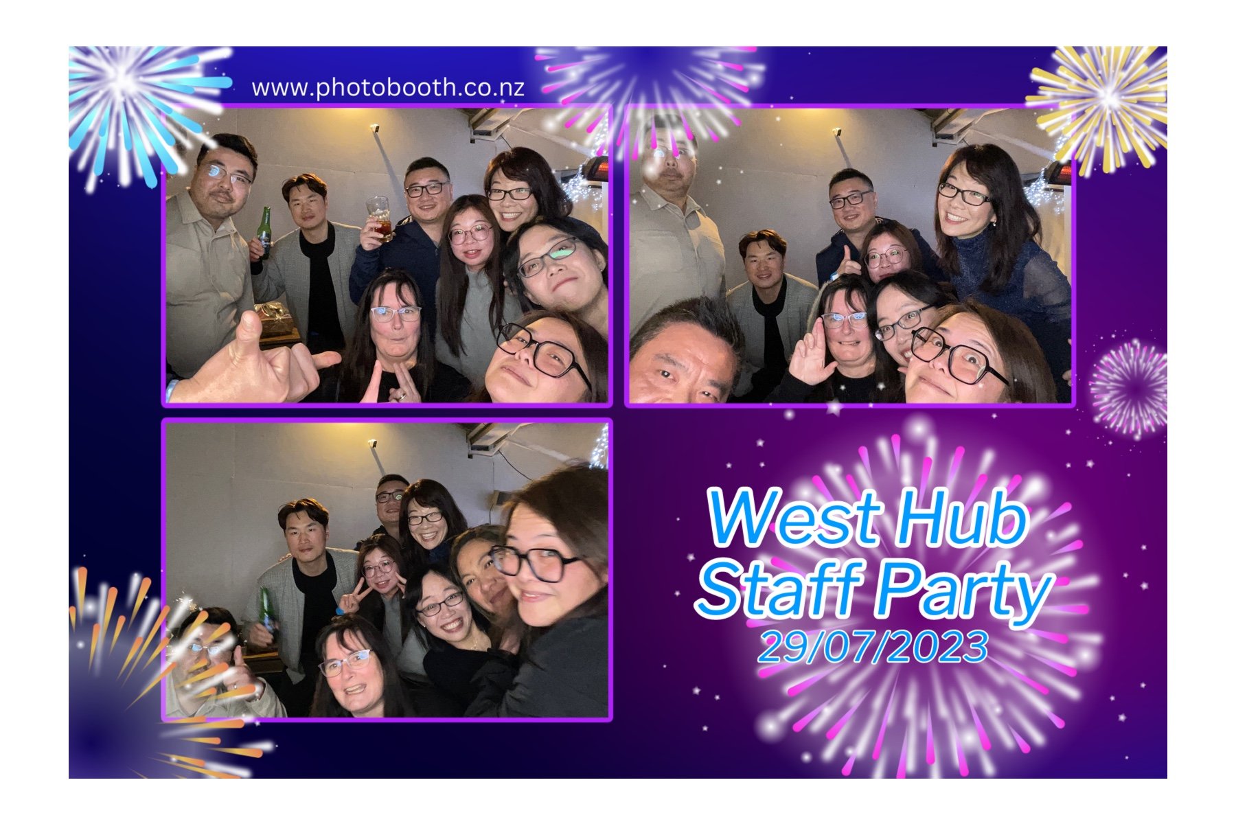 West Hub Staff Party | View more photos from the event at gallery.photobooth.co.nz/u/SelfieCentral/West-Hub-Staff-Party