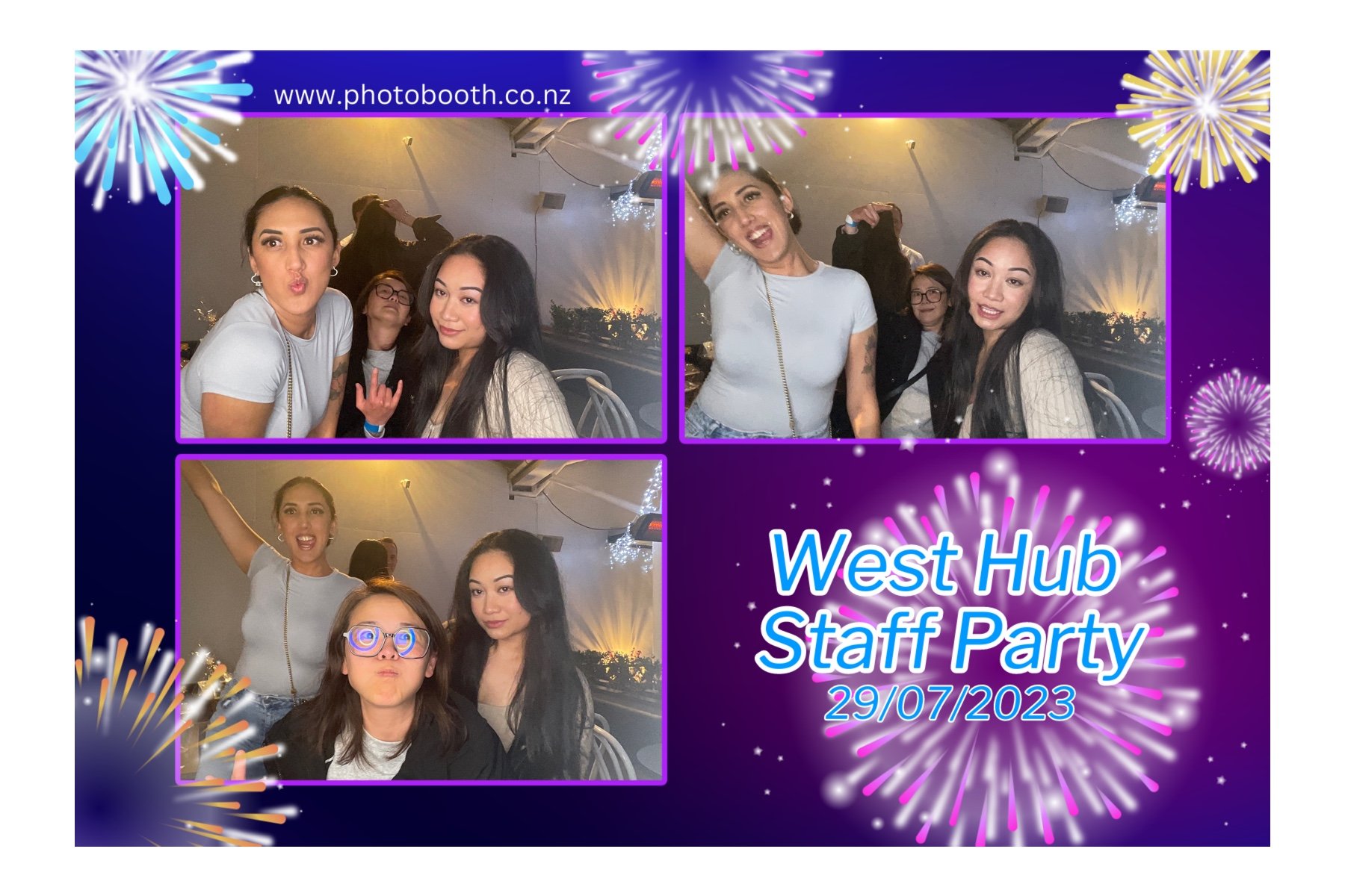 West Hub Staff Party | View more photos from the event at gallery.photobooth.co.nz/u/SelfieCentral/West-Hub-Staff-Party