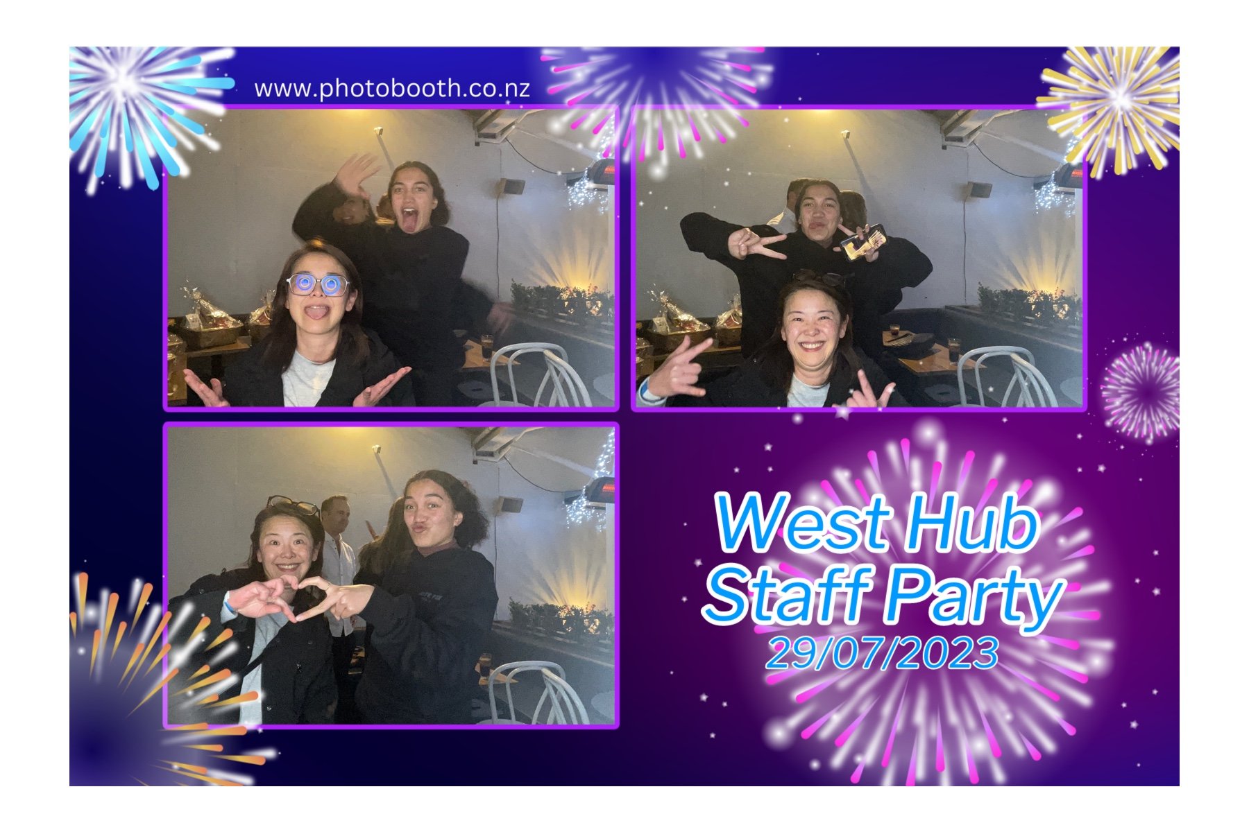 West Hub Staff Party | View more photos from the event at gallery.photobooth.co.nz/u/SelfieCentral/West-Hub-Staff-Party