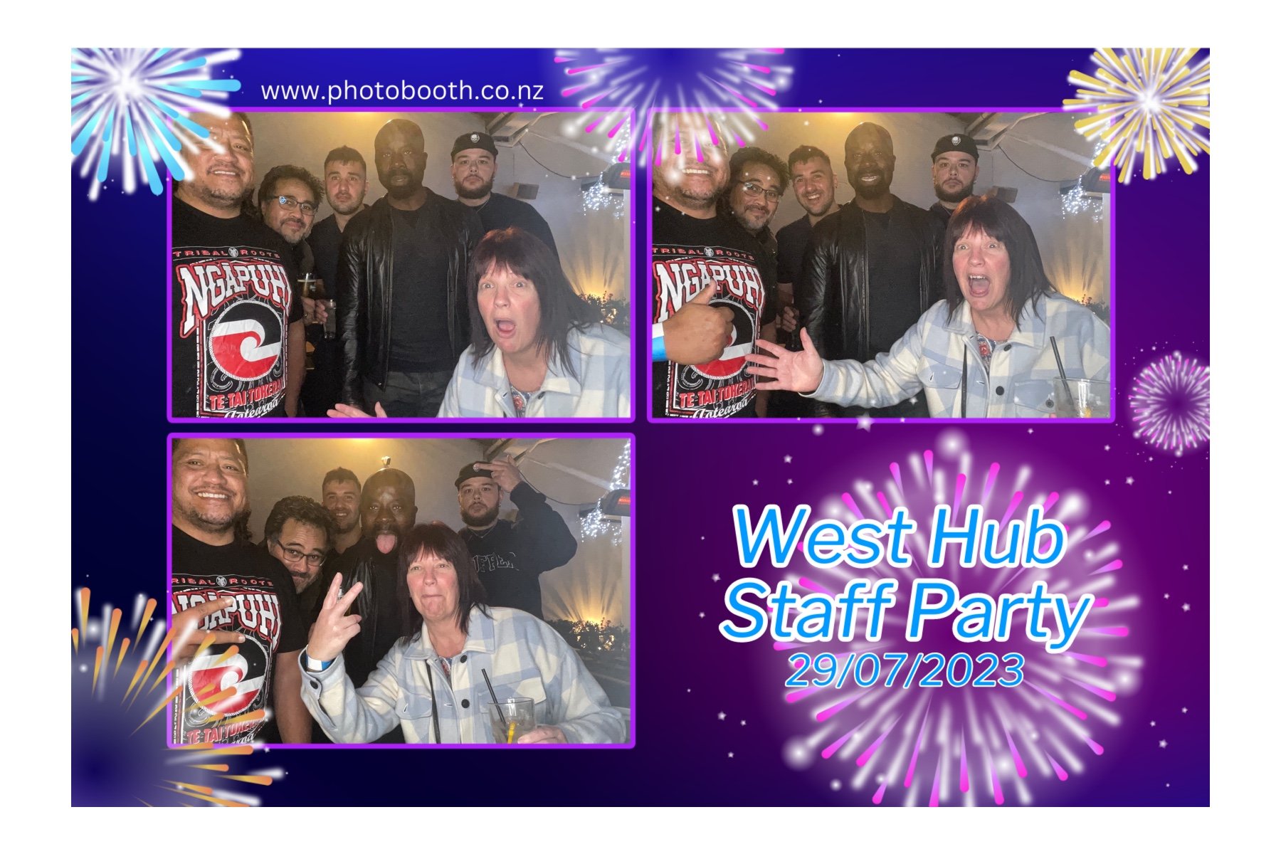 West Hub Staff Party | View more photos from the event at gallery.photobooth.co.nz/u/SelfieCentral/West-Hub-Staff-Party